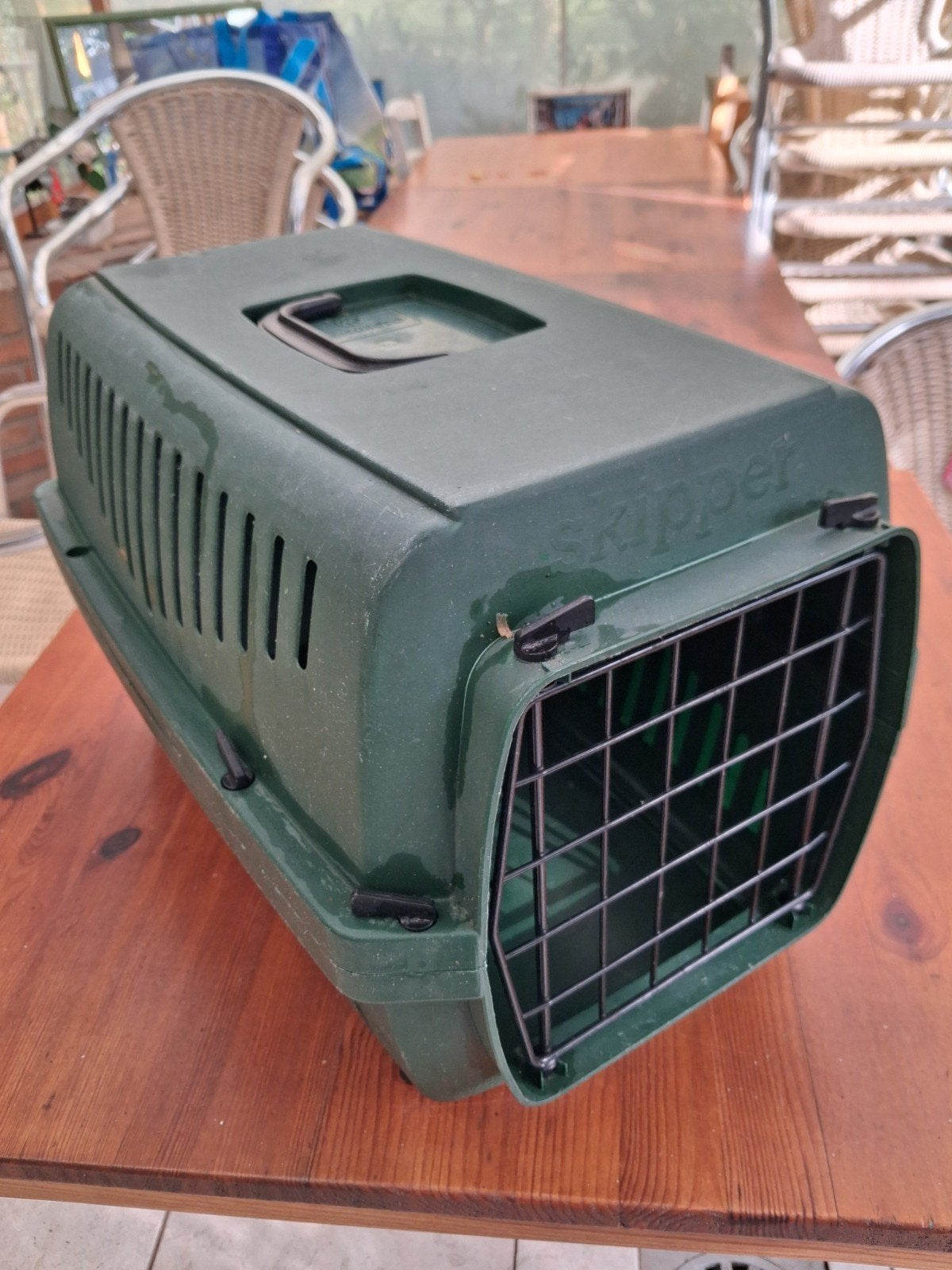 transportbox voor kleine dieren, Ophalen, Gebruikt