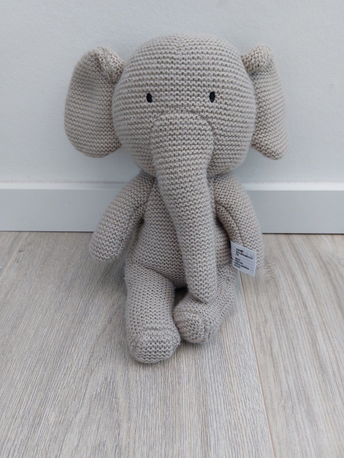 Knuffel Hema olifant elephant grijs L2205, Ophalen of Verzenden, Zo goed als nieuw, Olifant