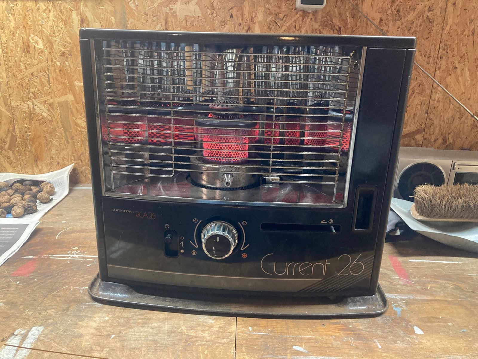 Toyostove RCA26 oliekachel zibro, Ophalen of Verzenden, Zo goed als nieuw, Overige brandstoffen, Petroleumkachel