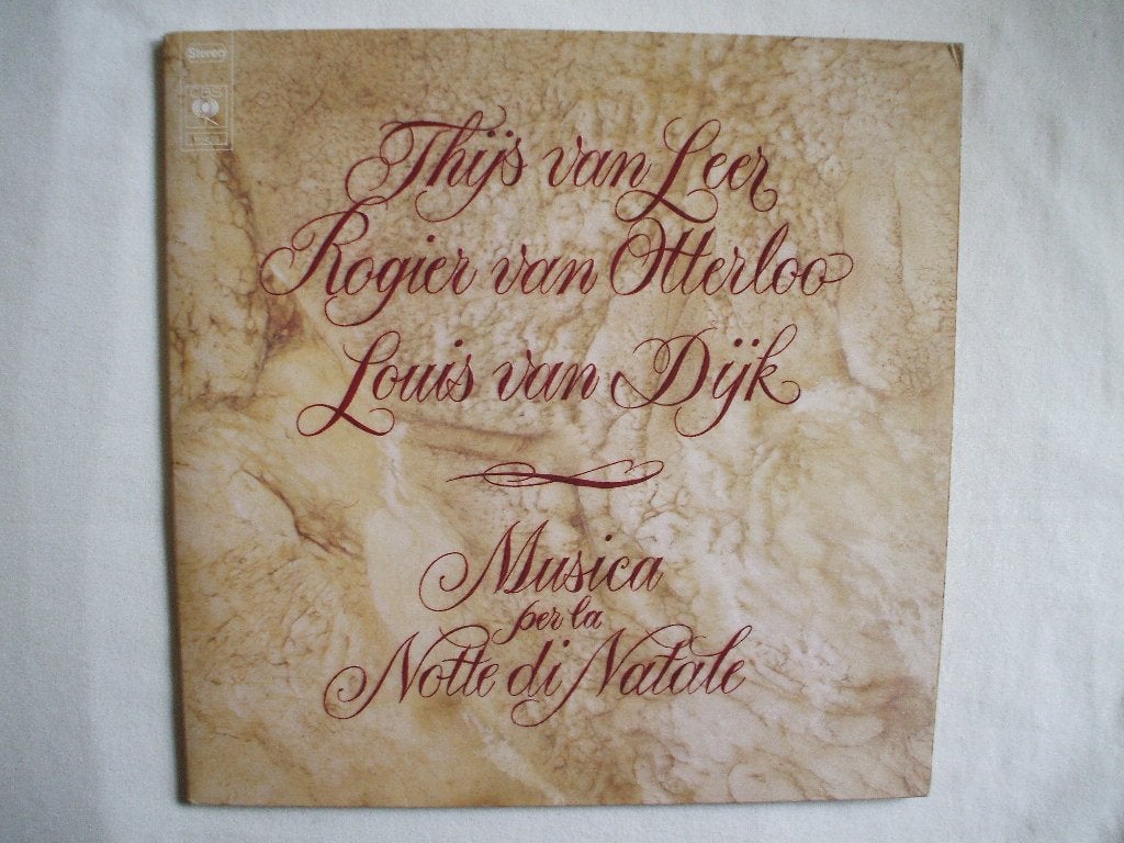 Thijs van Leer Rogier van Otterloo Louis van Dijk LP, Gebruikt, Overige typen, Ophalen of Verzenden, 12 inch