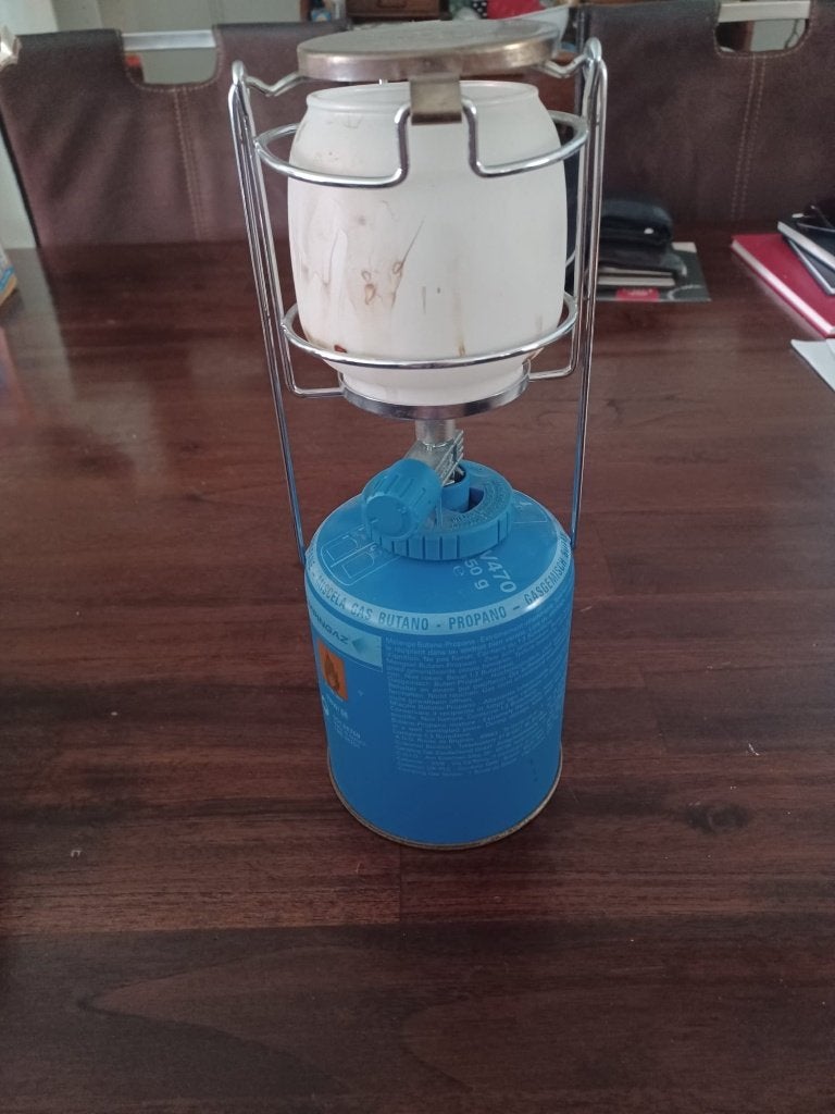 Camping Gaslamp - LumoGaz 470, Ophalen of Verzenden, Gebruikt