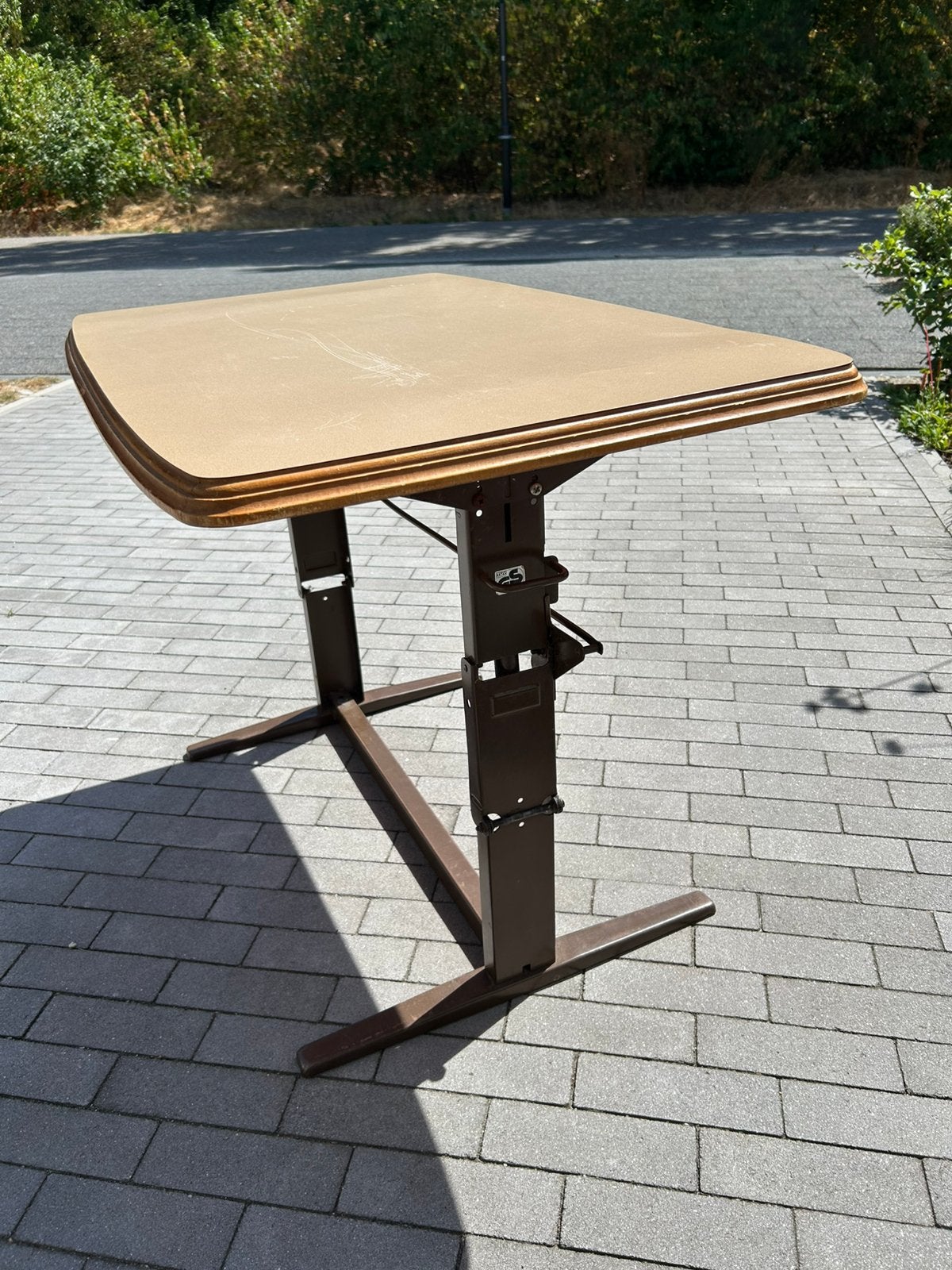 Caravan tafel, Ophalen, Gebruikt