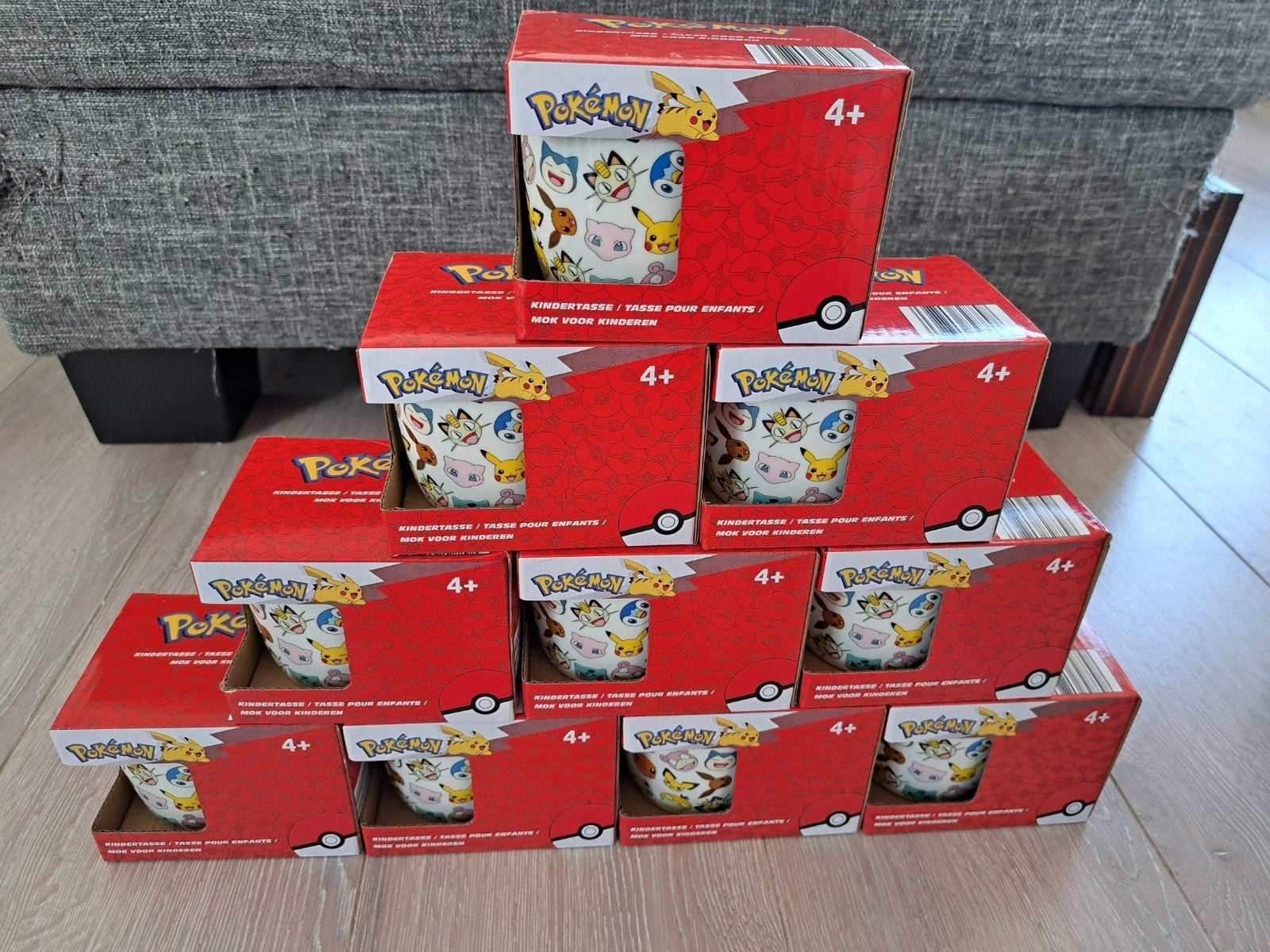 Nieuwe Pokémon Mokken - Set van 10, Ophalen of Verzenden, Nieuw, Jongen of Meisje