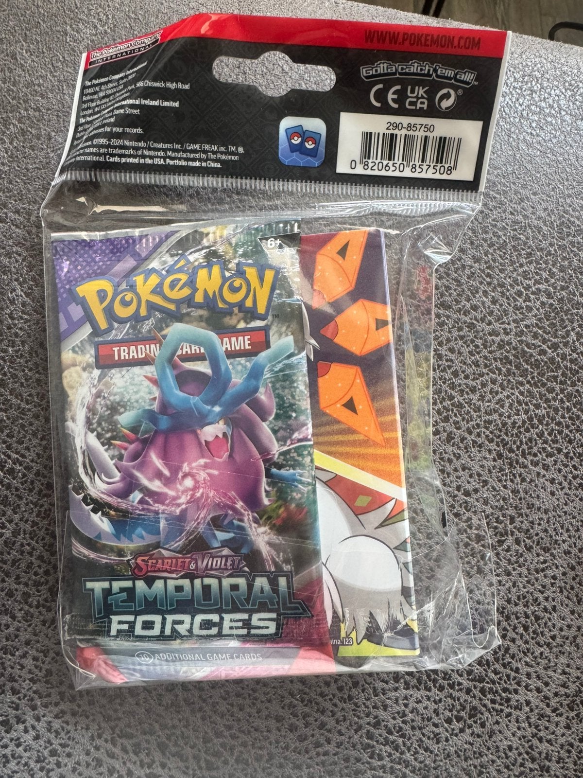 Pokémon Mini Portfolio Temporal Forces Sealed, Hobby en Vrije tijd, Verzamelkaartspellen | Pokémon, Ophalen of Verzenden, Nieuw