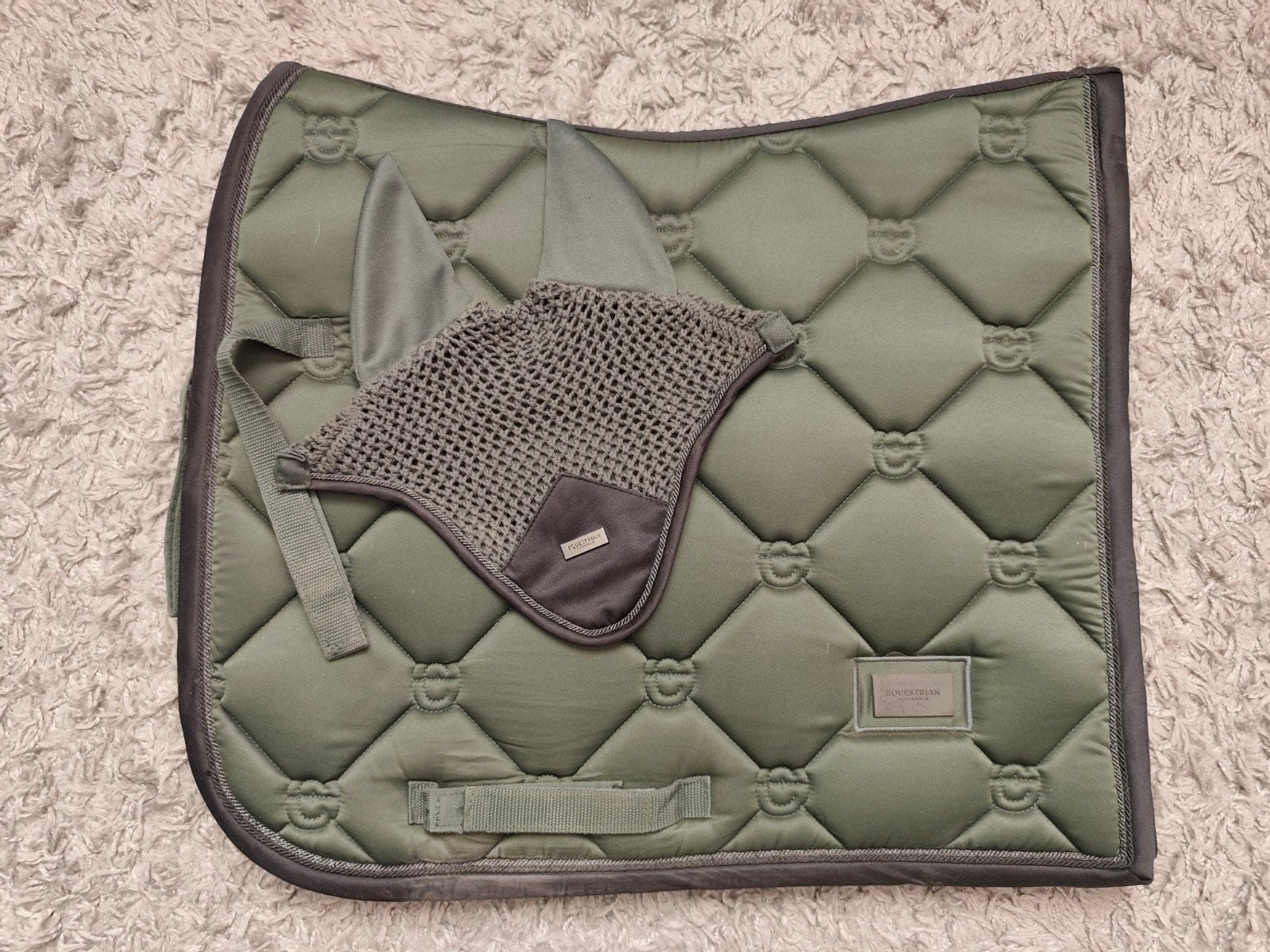 Equestrian Stockholm Deep Olive Set, Dressuurdekje, Cob (M), Equestrian Stockholm, Ophalen of Verzenden