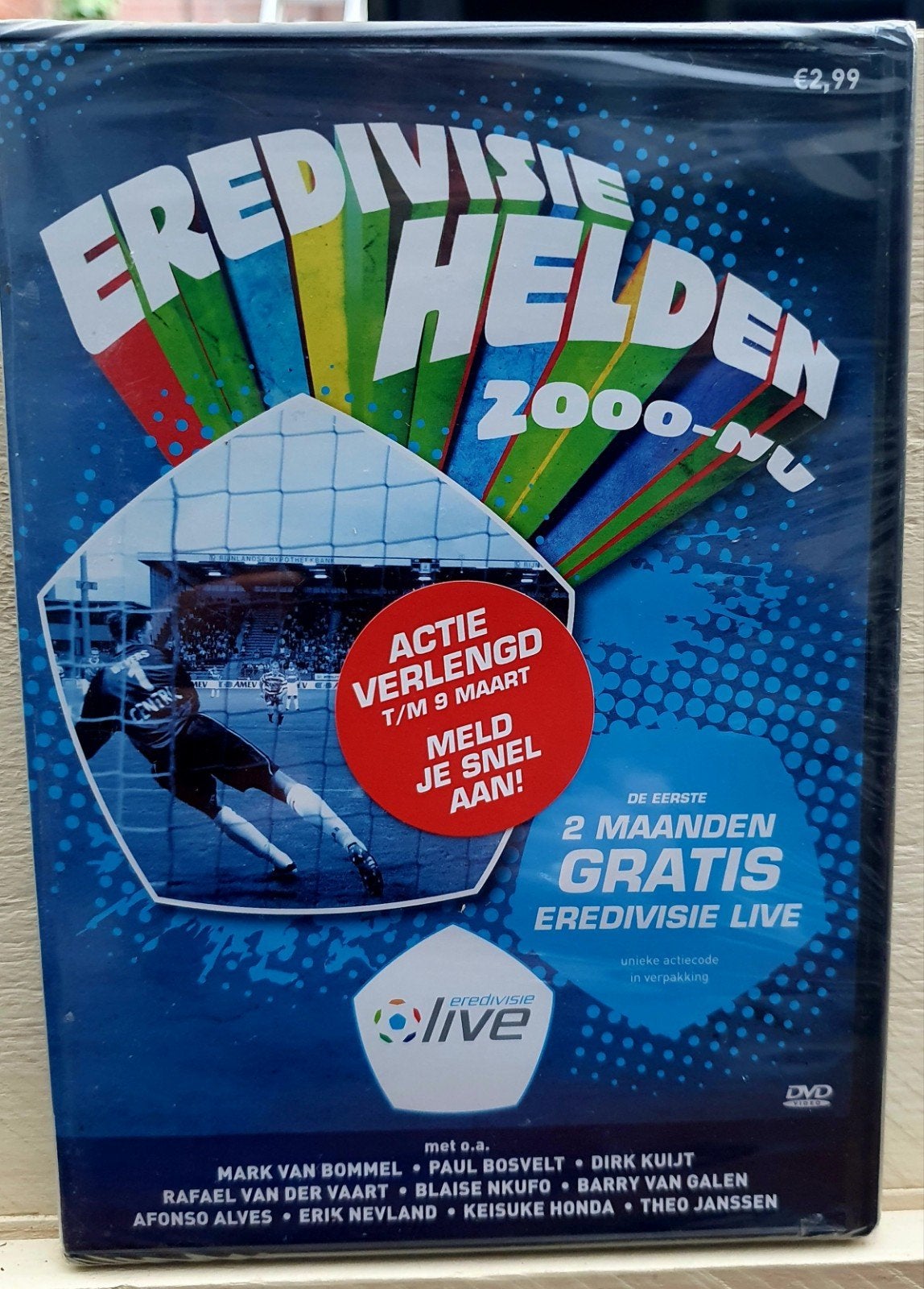 Eredivisie Helden 2000-Nu DVD - Nieuw in seal, Alle leeftijden, Ophalen of Verzenden, Nieuw in verpakking