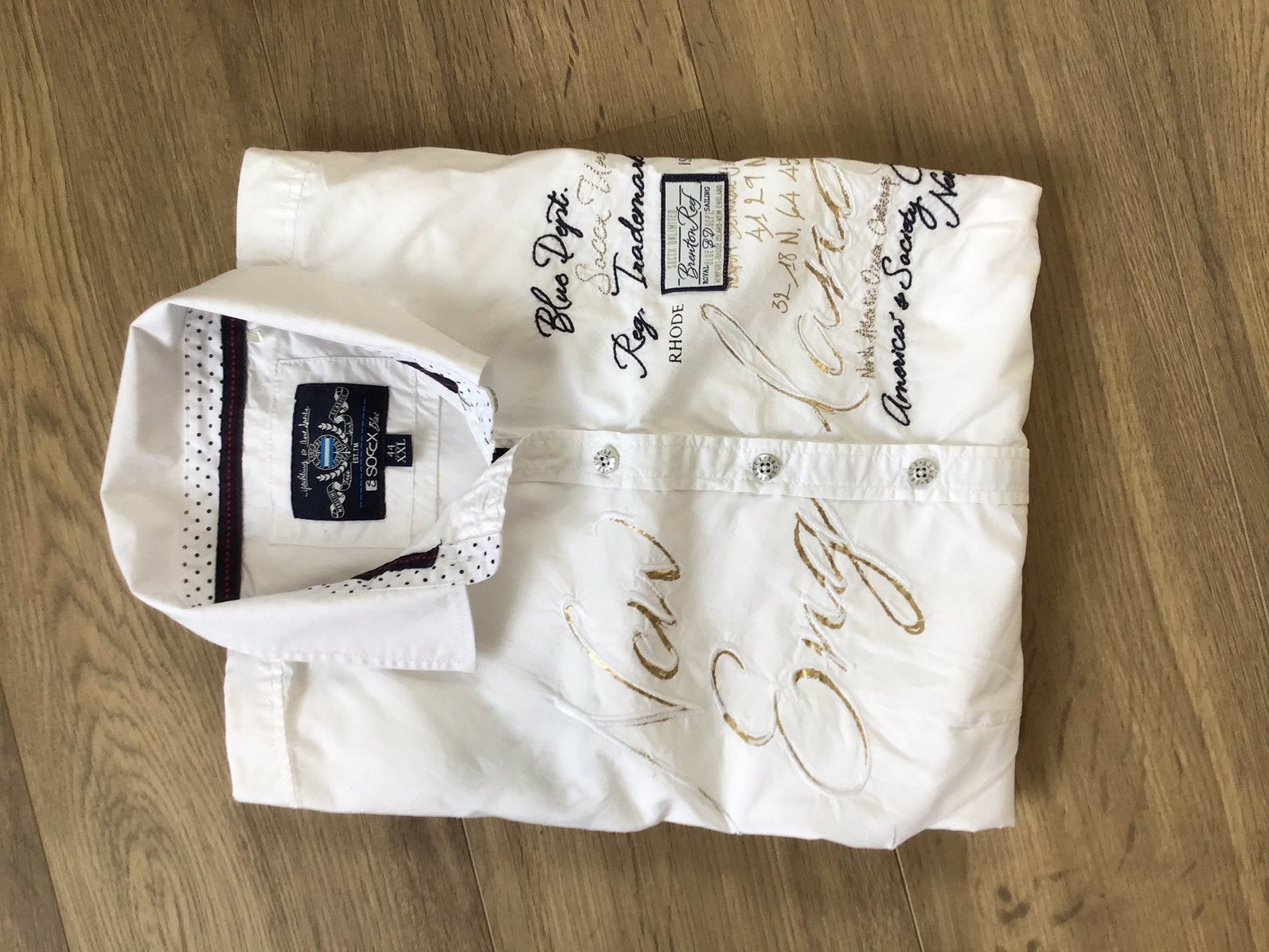 Lúxe Maritieme Blouse 46/48.Sportief&Kwaliteit! Nieuwstaat, Kleding | Dames, Grote Maten, Ophalen of Verzenden, Zo goed als nieuw