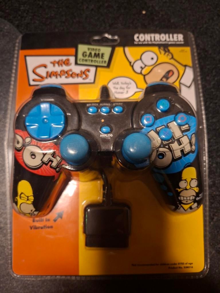 (Rare)Homer Simpsons PlayStation 2 controller, Ophalen, Nieuw