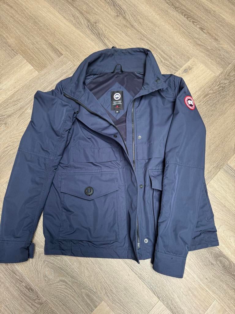 Canada Goose jas, maat M, zo goed als nieuw, Kleding | Dames, Jassen | Zomer, Zo goed als nieuw, Maat 38/40 (M), Blauw, Ophalen of Verzenden
