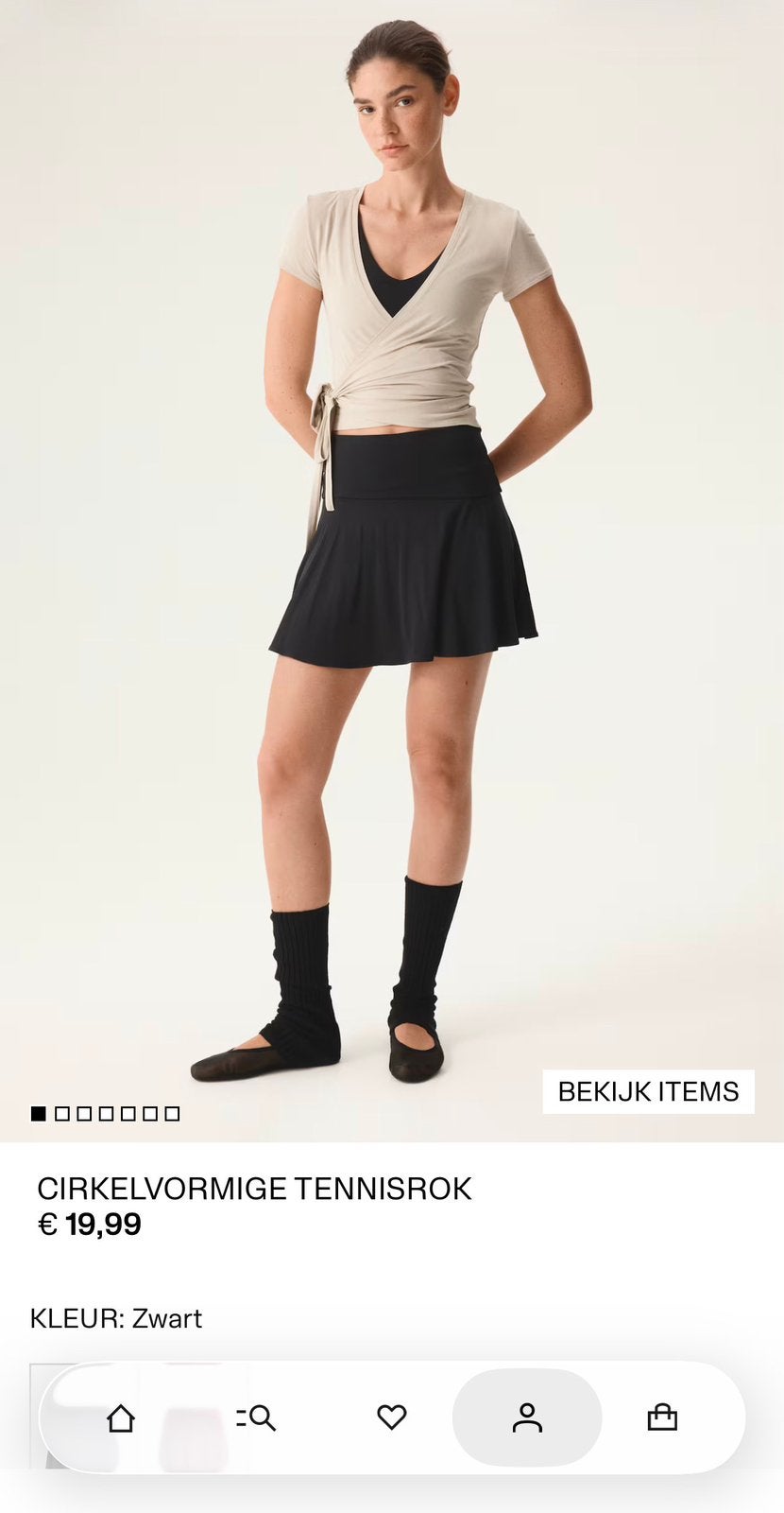 Tennisrok, Kleding | Dames, Rokken, Maat 38/40 (M), Zwart, Nieuw, Ophalen of Verzenden