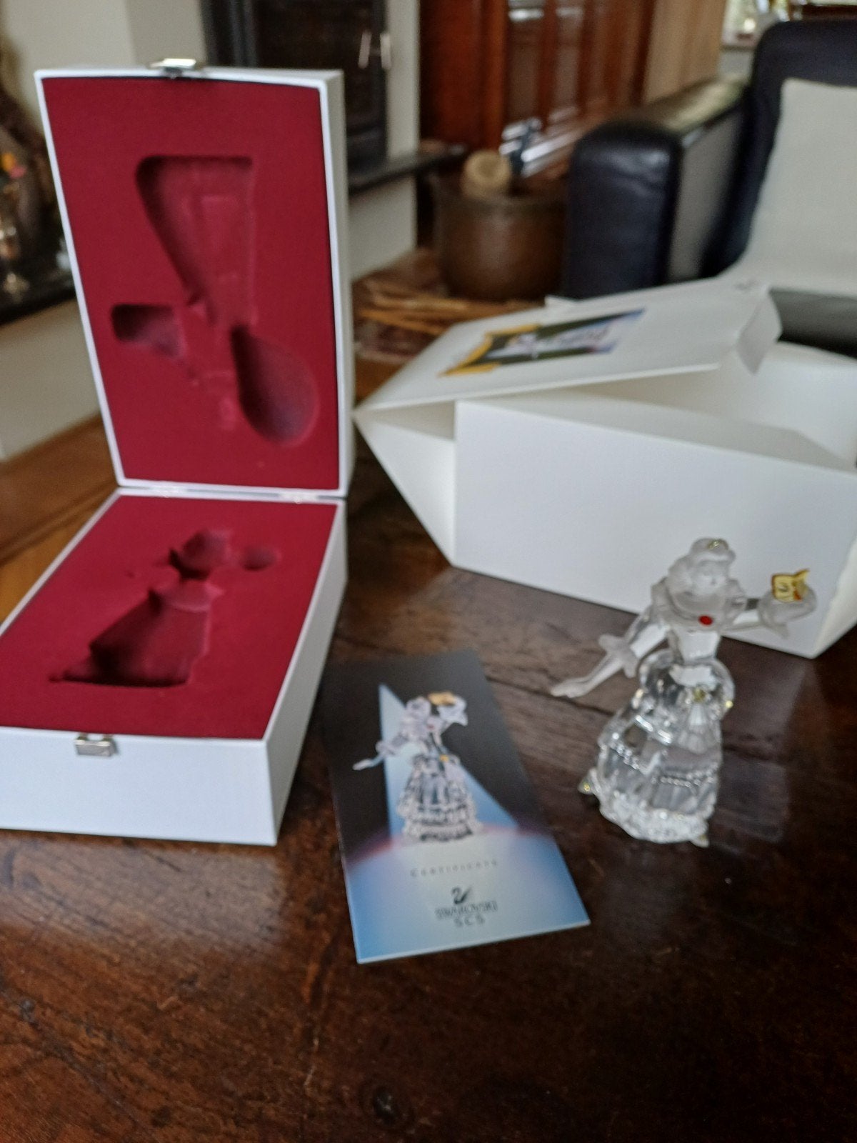 De maskerade van Swarovski. Uitgave jaar 2000., Ophalen of Verzenden, Zo goed als nieuw, Figuurtje