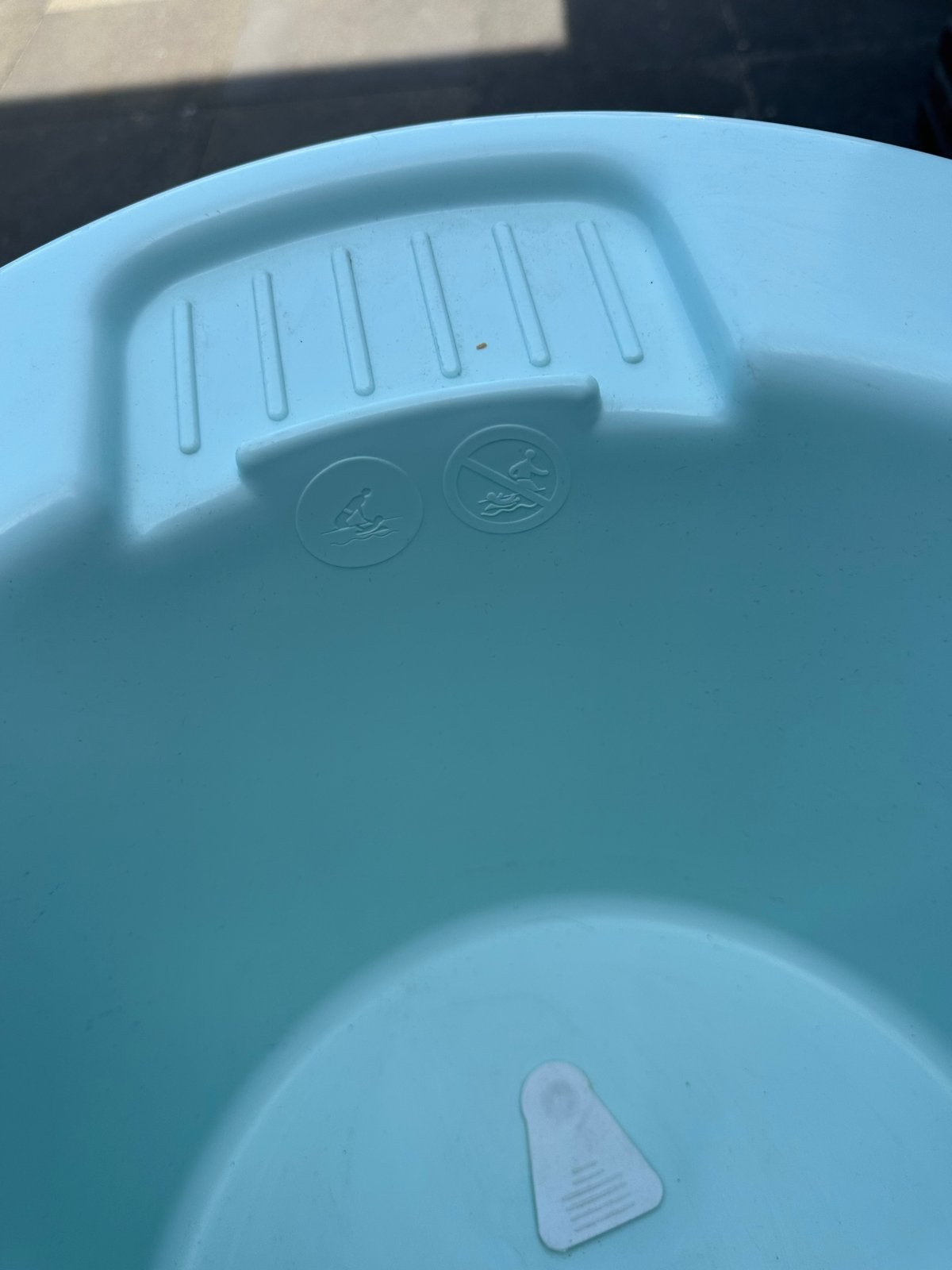 Bébé-jou babybadje met standaard en badzitje, Ophalen of Verzenden, Zo goed als nieuw, Badje, Bébé-jou