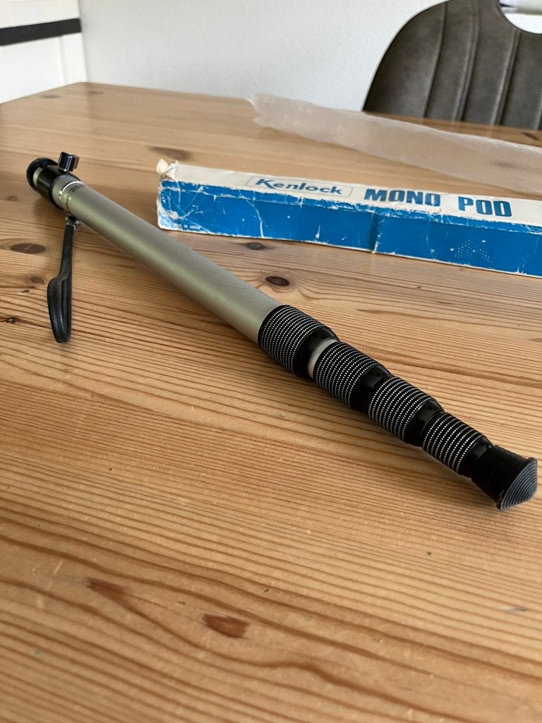 Kenlock Monopod 255 Aluminium met balhoofd, Eenpoot, Ophalen of Verzenden, Zo goed als nieuw, 150 tot 175 cm