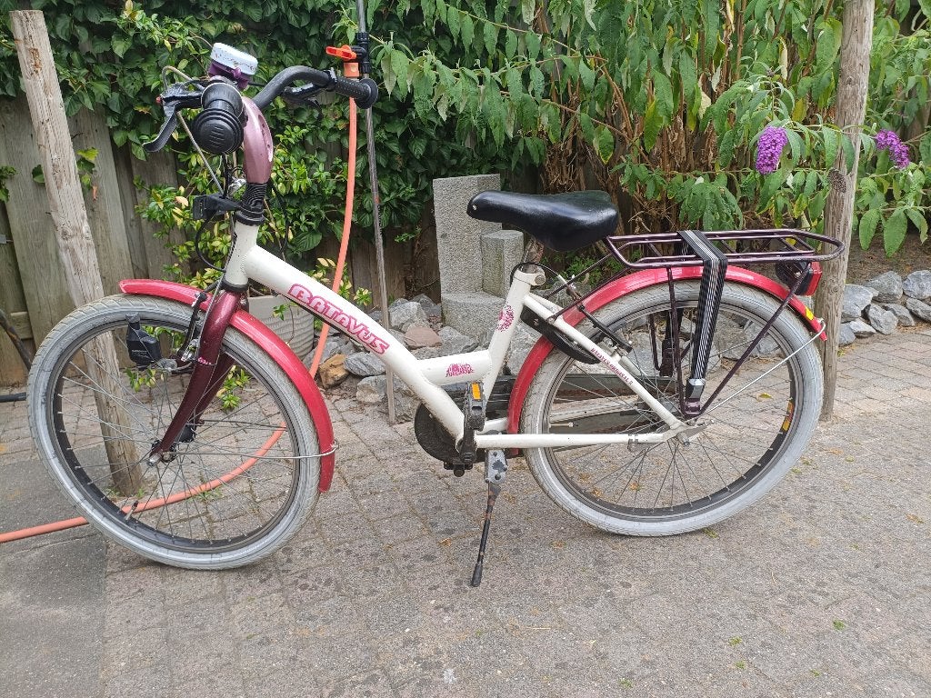 Batavus Koala 24 inch meisjesfiets, Ophalen, Velgrem, Batavus, Handrem