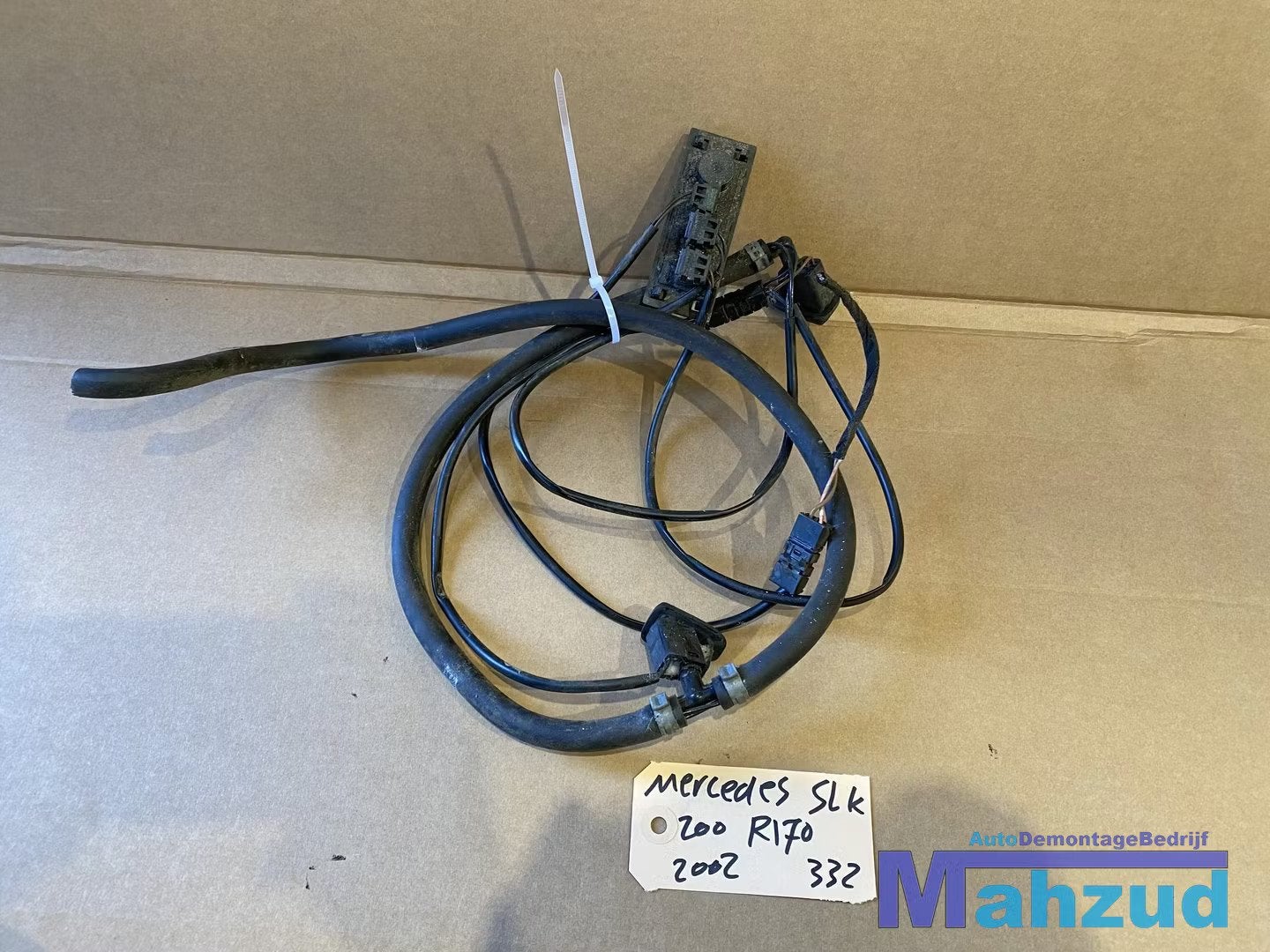 MERCEDES SLK R170 ruitensproeier nozzel met slang 1996-2004, Gebruikt, Mercedes-Benz AG, Mercedes-Benz, Ophalen of Verzenden