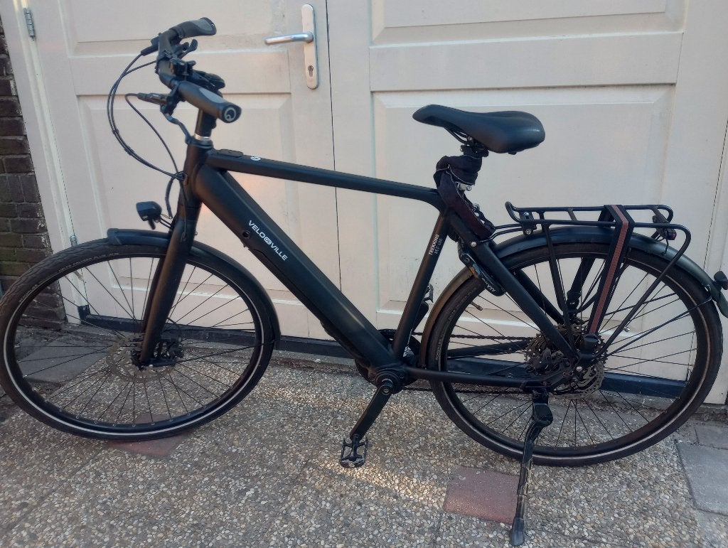 Velo de Ville AEF 400 trekking – Zwart mat - Elektrisch, 55 tot 59 cm, Ophalen, Zo goed als nieuw, Overige merken