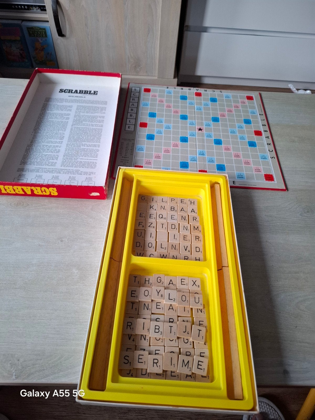 Scrabble Bordspel - Nederlandse Uitgave, Postbus 100, 1500 EC Zaandam, Nederland, Gebruikt, Ophalen of Verzenden, Een of twee spelers