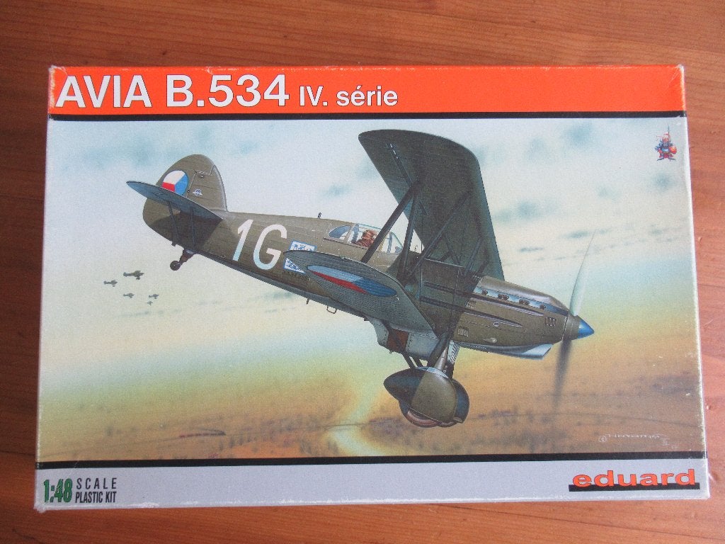 AVIA B.534  IV.serie (Eduard 1/48) profipack, Overige merken, Nieuw, Ophalen of Verzenden, Groter dan 1:72