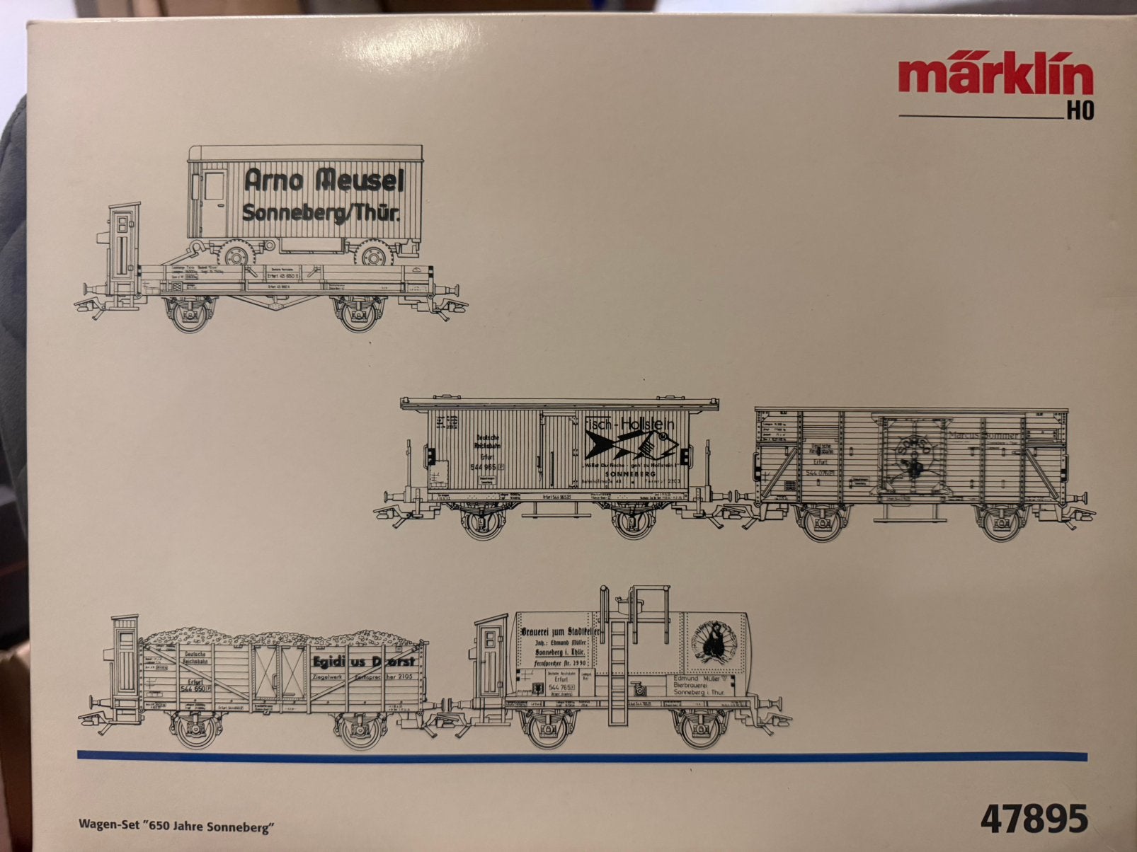 Marklin 47895 “650 jahr sonnenberg” NIEUWSTAAT, Ophalen of Verzenden, Zo goed als nieuw, Wisselstroom, Märklin