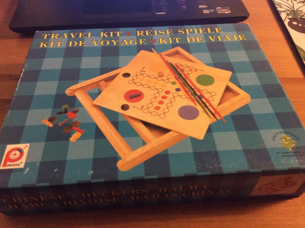 Houten Reis spel set, onderdelen nog nieuw, Ophalen of Verzenden, Nieuw