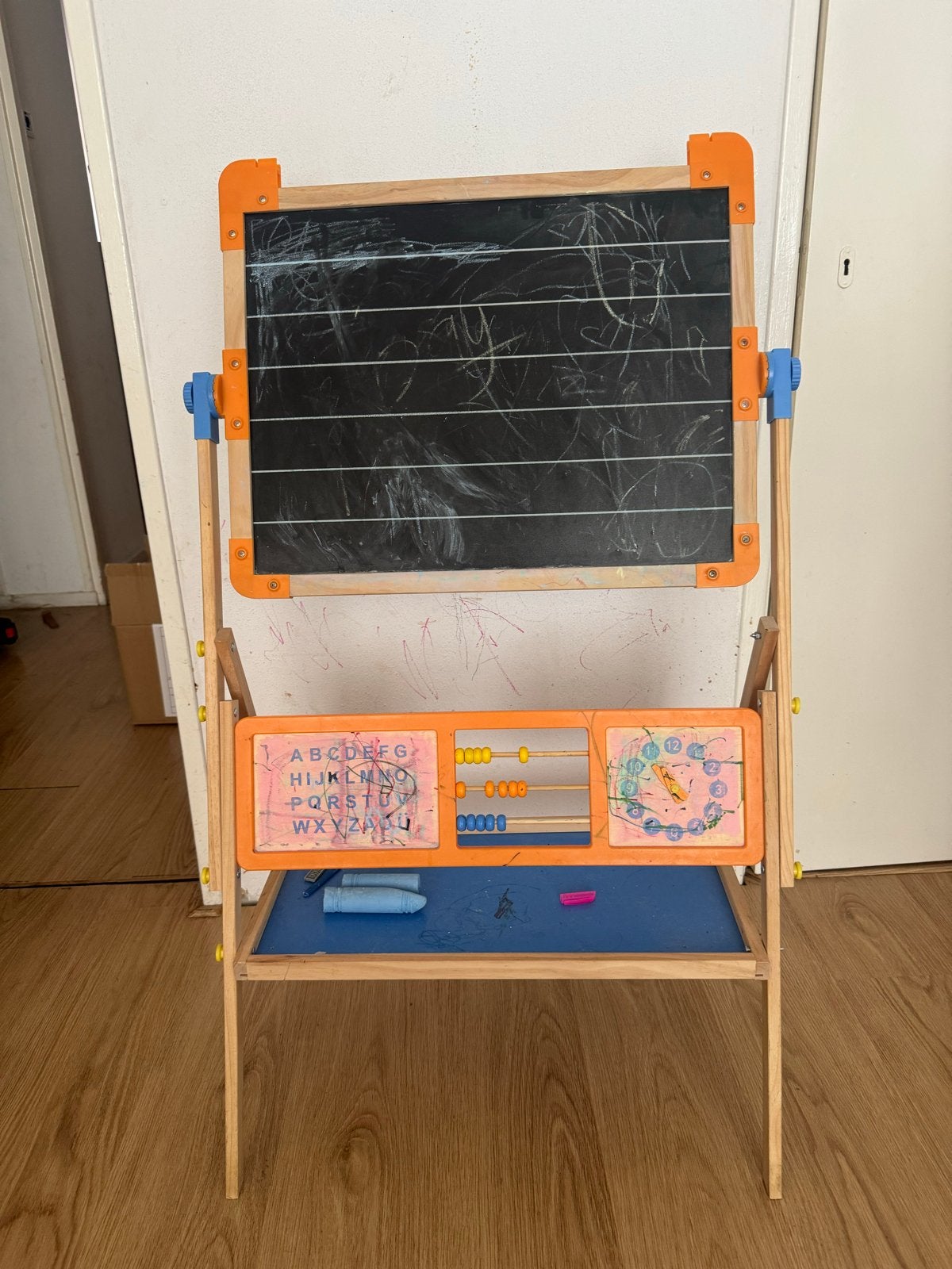Dubbelzijdig tekenbord, Ophalen, Gebruikt, Knutselen