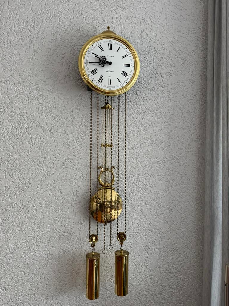 Darmais pendule klok, Ophalen