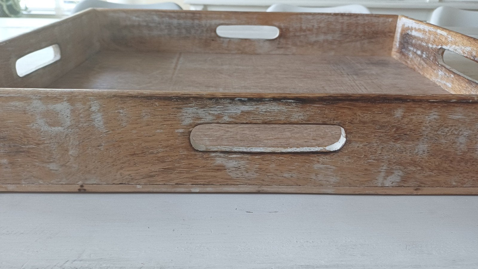 Prachtig houten dienblad, Huis en Inrichting, Ophalen of Verzenden