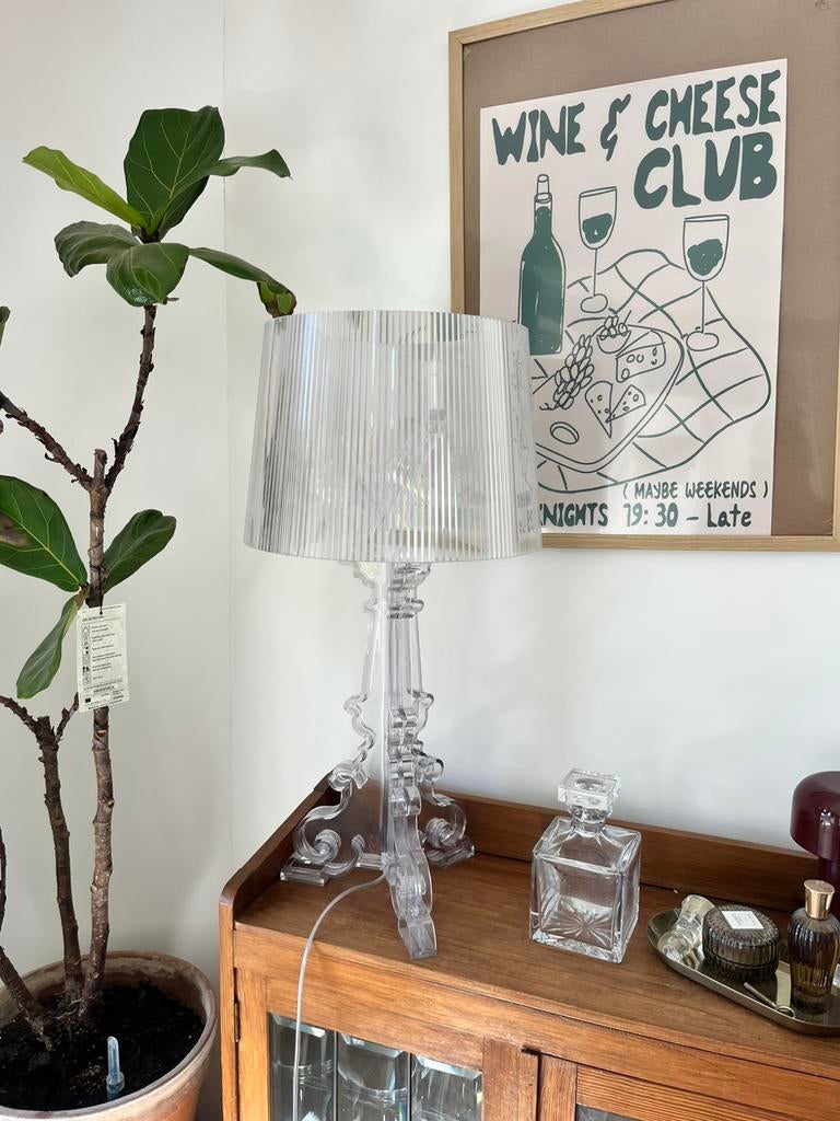 Kartell tafellamp, Ophalen, Zo goed als nieuw, Kunststof, 50 tot 75 cm