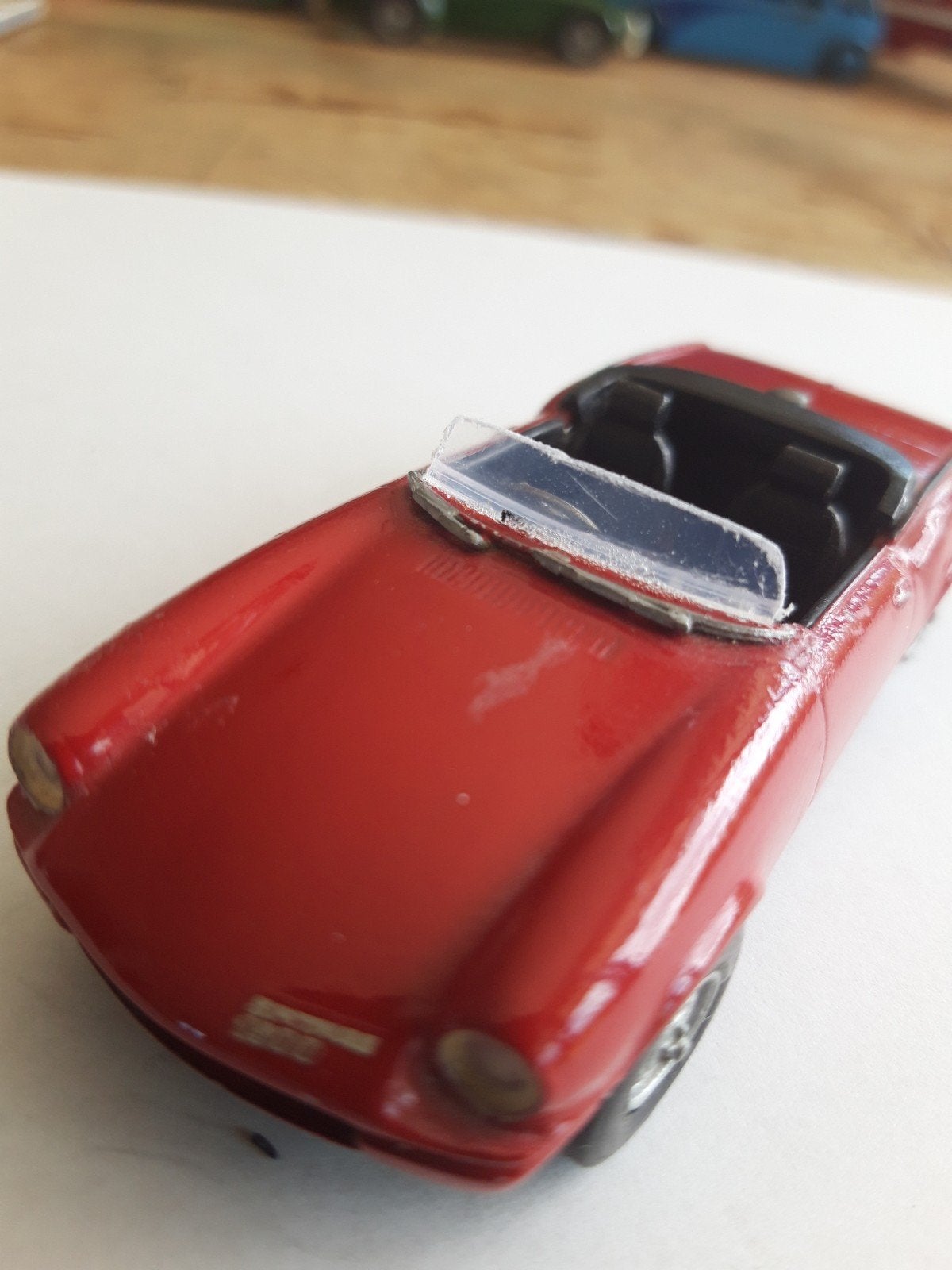 Triumph Spitfire , K&R Replicas U.K., gemaakt model, Ophalen of Verzenden, Zo goed als nieuw, Auto, Overige merken