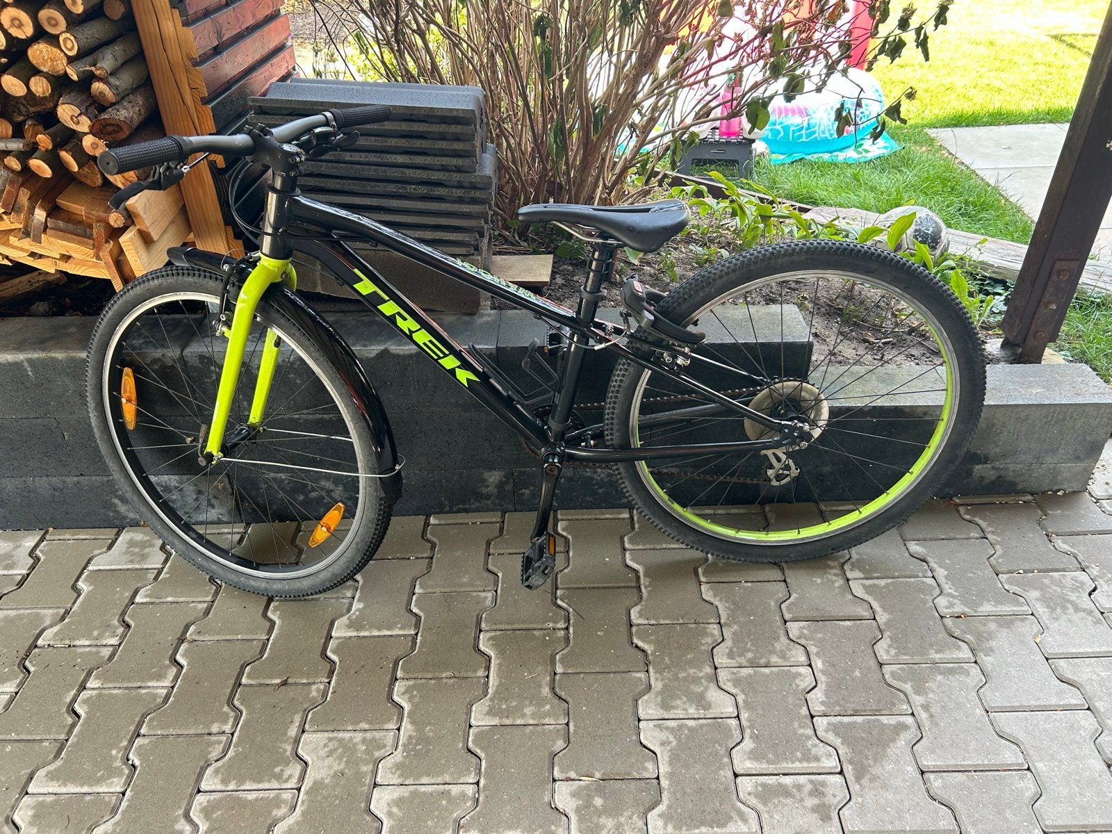 Trek WAHOO! mountainbike, Gebruikt, Velgrem, Versnellingen, Ophalen