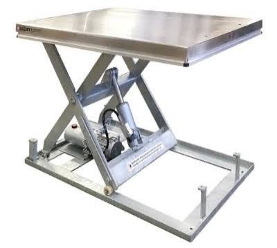 Koopje RVS Heftafel 700 kg met afstandsbediening, Ophalen of Verzenden, Zo goed als nieuw