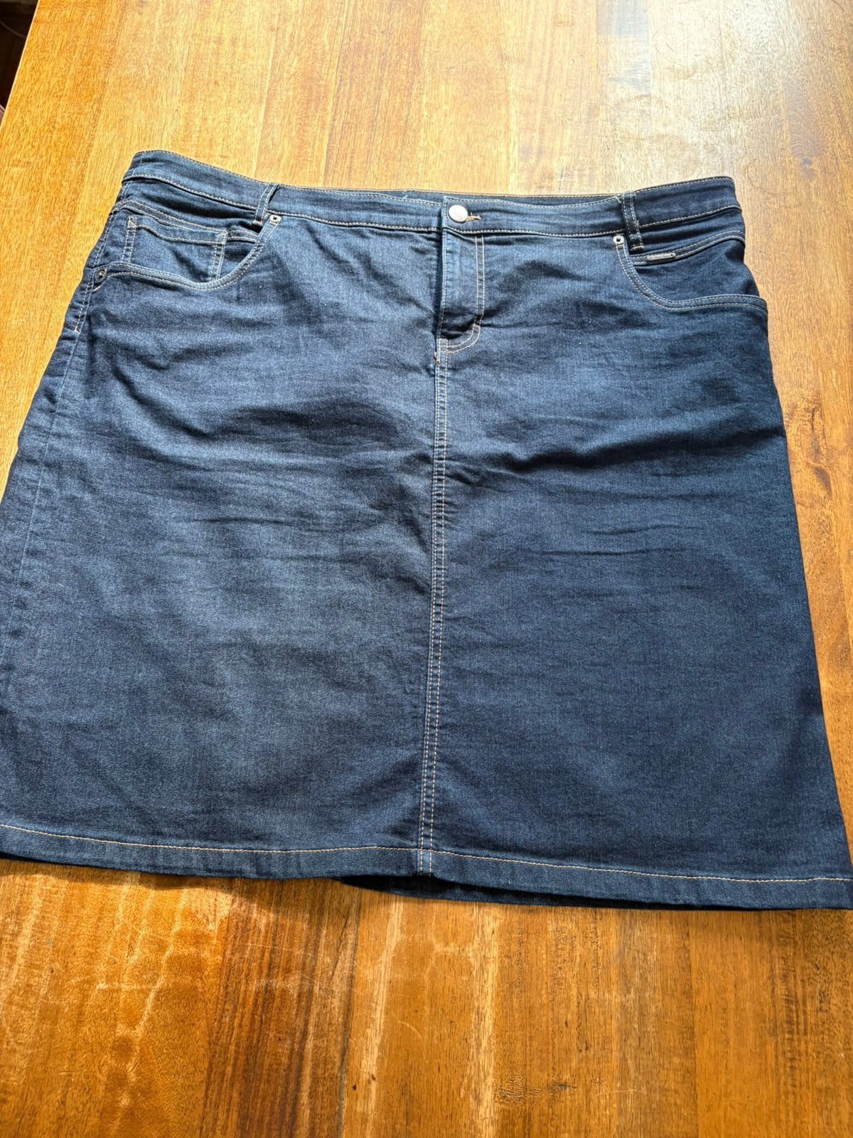 Nieuwe spijkerrok maat 50,, Ophalen of Verzenden, Zo goed als nieuw, Maat 46/48 (XL) of groter, Blauw