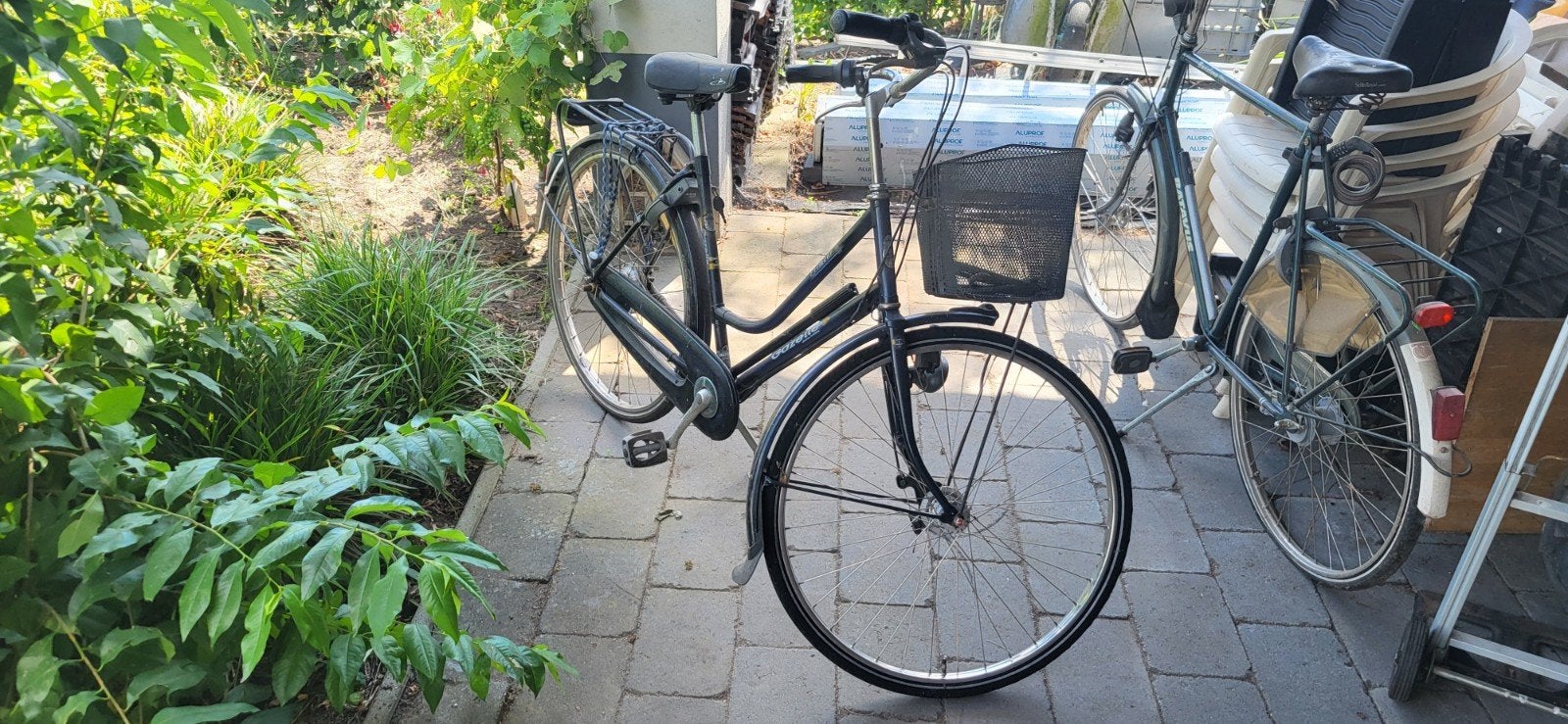 Gazelle Damesfiets met mandje, Ophalen, Versnellingen, Gazelle, Trommelrem