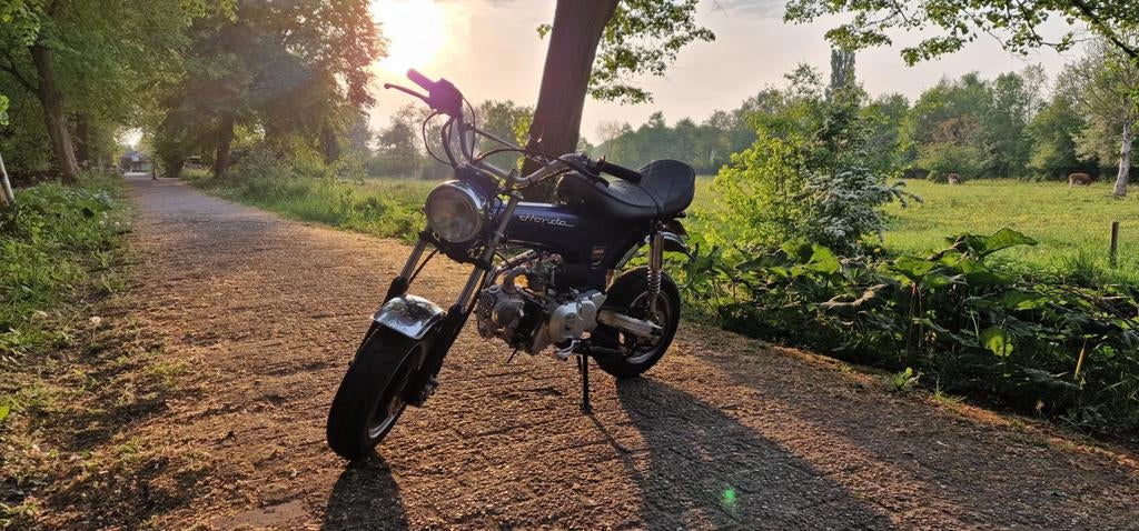 Zhenua dax 50cc, Fietsen en Brommers, Brommers | Honda, Zo goed als nieuw, Overige modellen, Maximaal 45 km/u, Ophalen of Verzenden