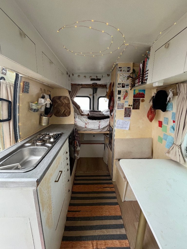 Sterke Camper Bus – Woon en Vakantie klaar!  Iveco S35 2001, Chemisch toilet, Tot en met 2, 7 tot 12 maanden geleden, Diesel