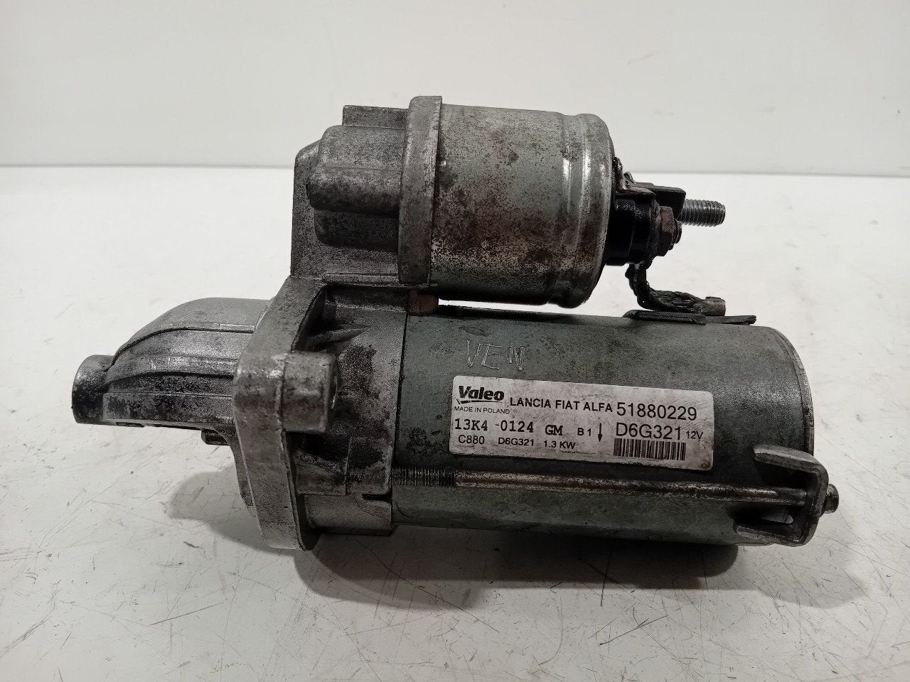 Startmotor Fiat Doblo, Onderdelen@venauto.nl, Van der Ven Autorecycling B.V., Gebruikt, Ettenseweg 76, 4706 PB Roosendaal, The Netherlands