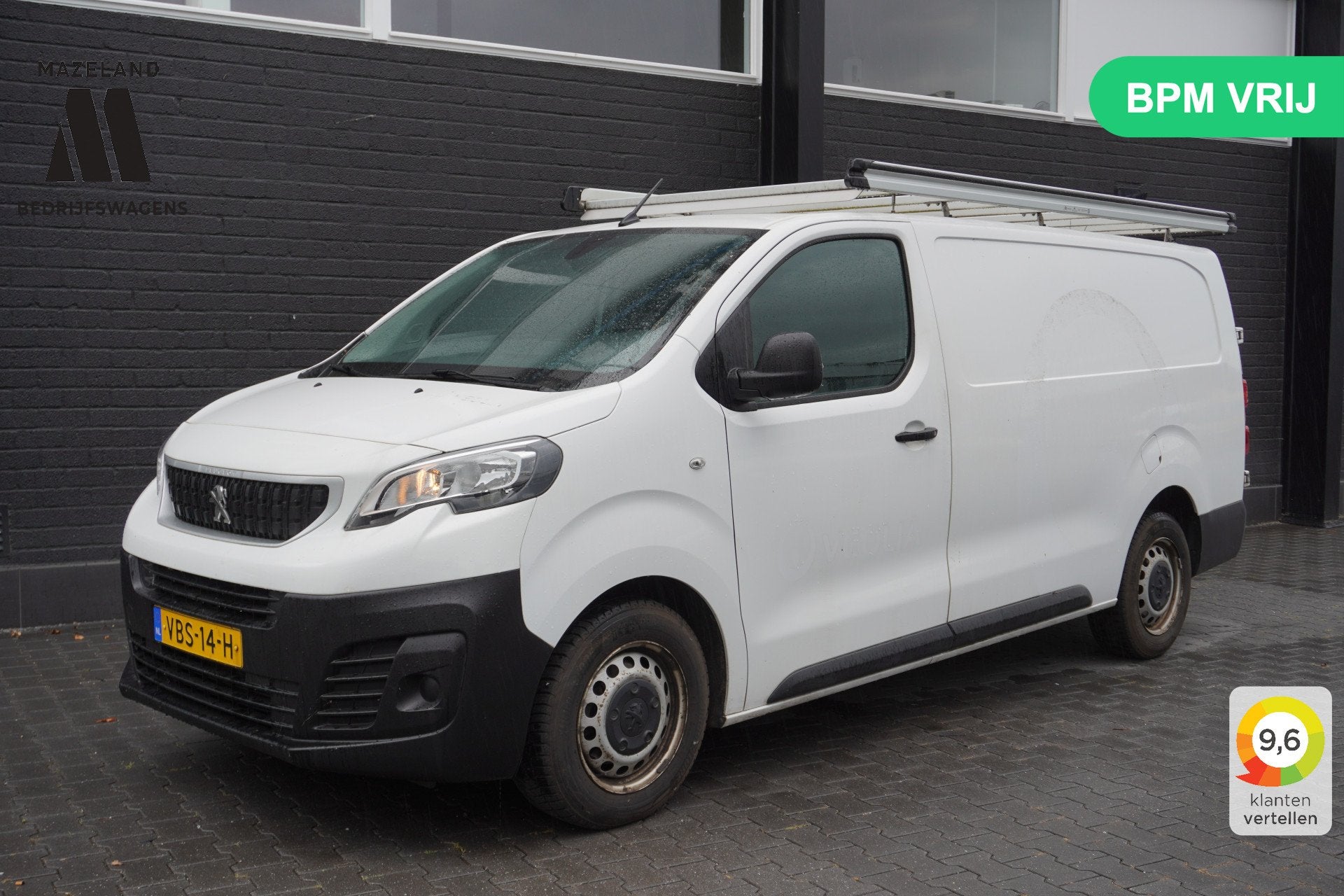 Peugeot Expert 2.0 BlueHDI 122 PK L3 EURO 6 - Airco - Navi -, Gebruikt, 4 cilinders, Leder en Stof, Origineel Nederlands
