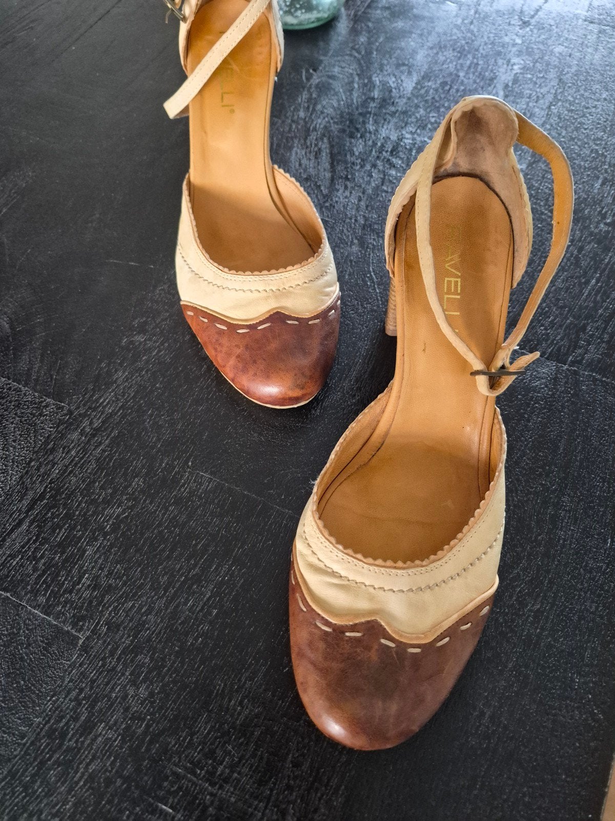 schoenen, hak, Ravelli maat 40, Kleding | Dames, Ophalen of Verzenden, Zo goed als nieuw, Zwart