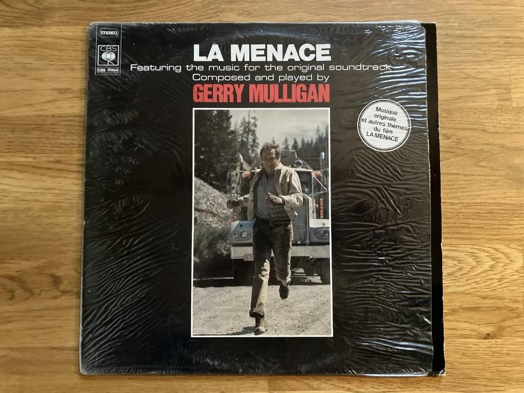 Gerry Mulligan / La Menace (Featuring The Music For The Or, Cd's en Dvd's, Vinyl | Jazz en Blues, 1960 tot 1980, Gebruikt, Ophalen of Verzenden