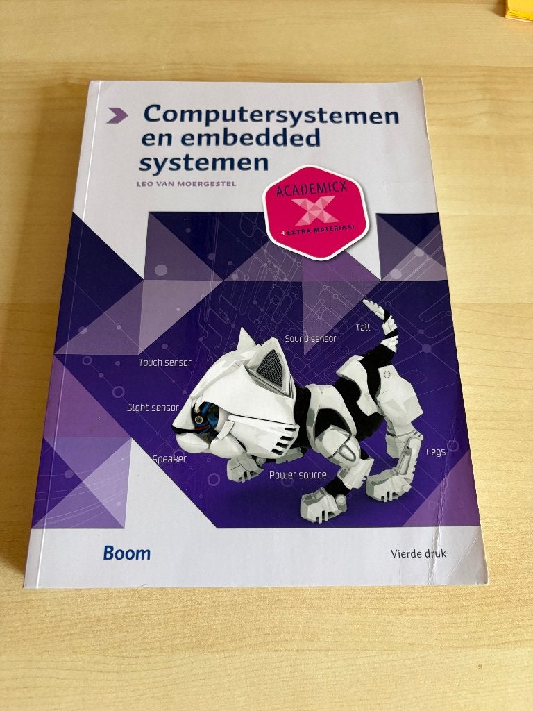 Computersystemen en embedded systemen, Leo van Moergestel, Zo goed als nieuw, Beta, HBO