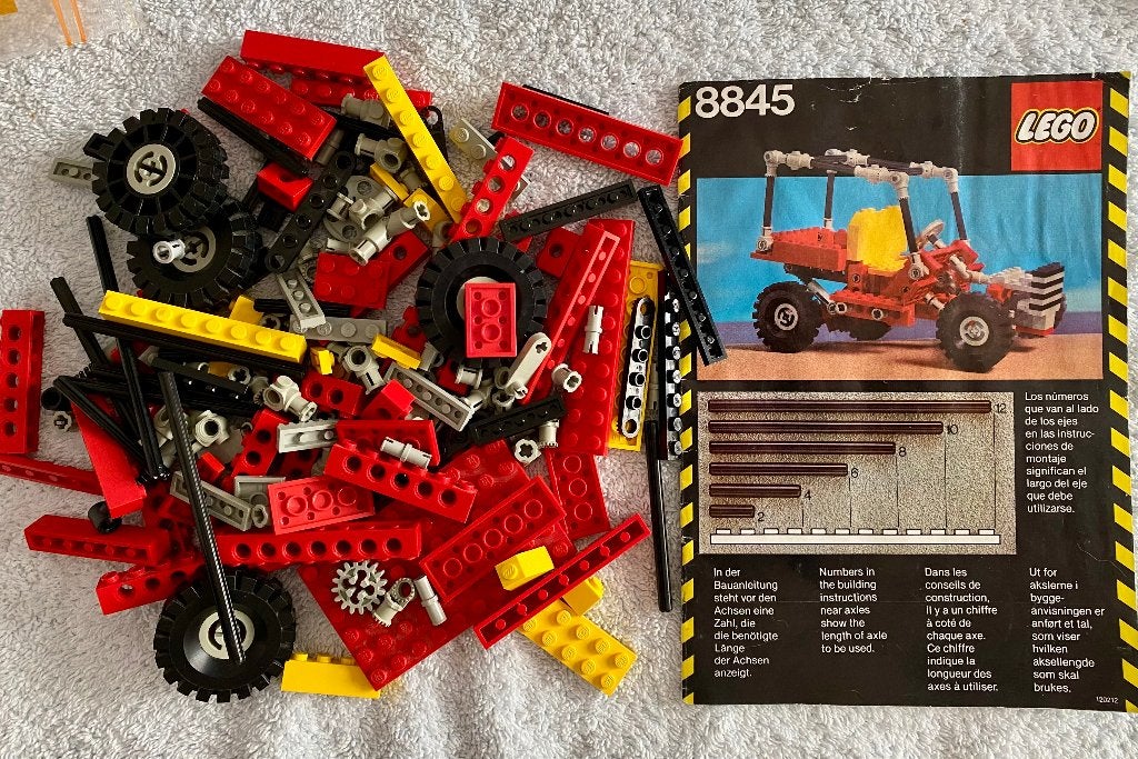 LEGO Technic 8845 Dune Buggy (compleet), Lego, Compleet, Ophalen of Verzenden, Zo goed als nieuw