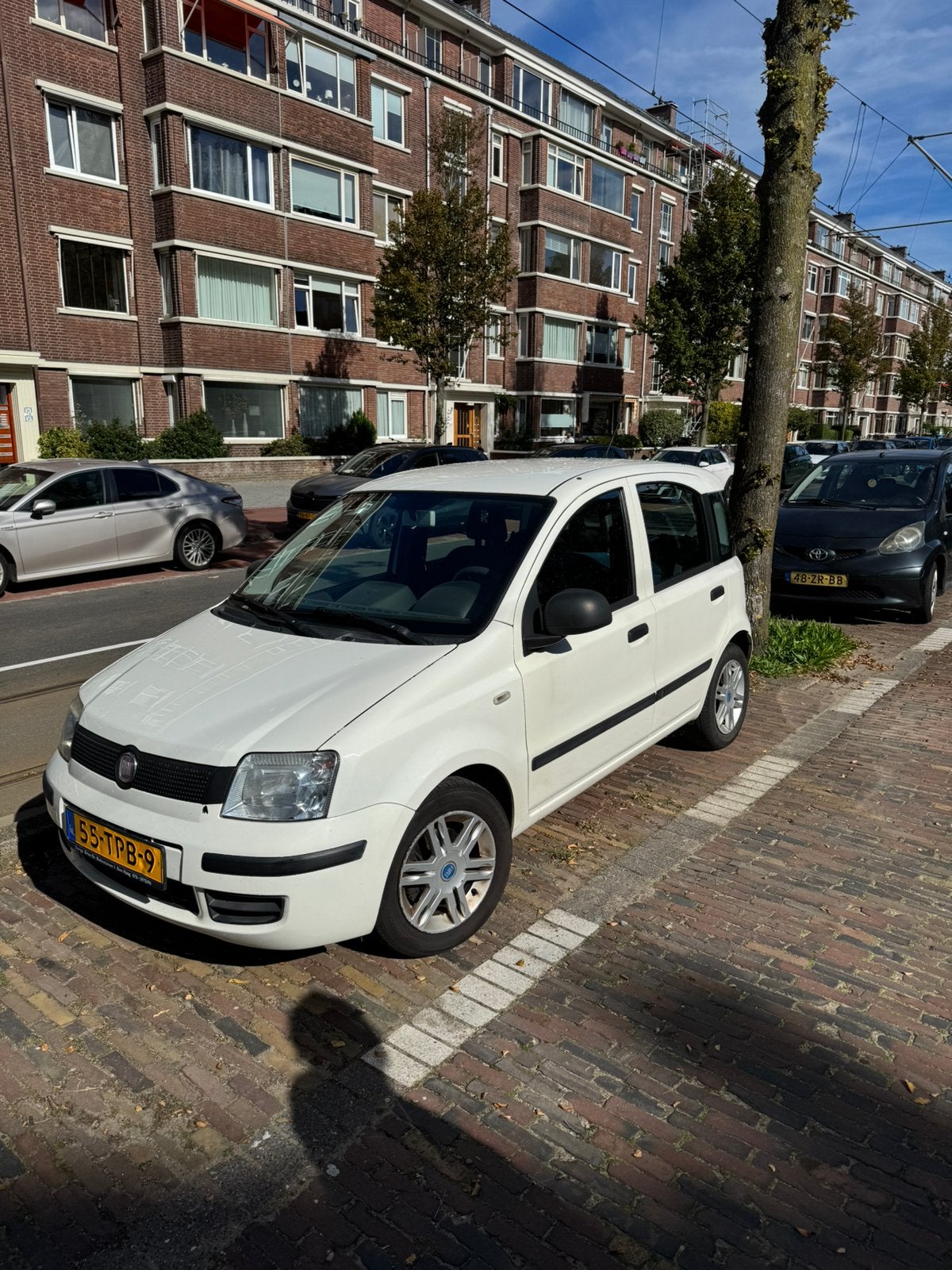 Fiat Panda 1.2 (2012) Wit, Stof, 1242 cc, 400 kg, Wit