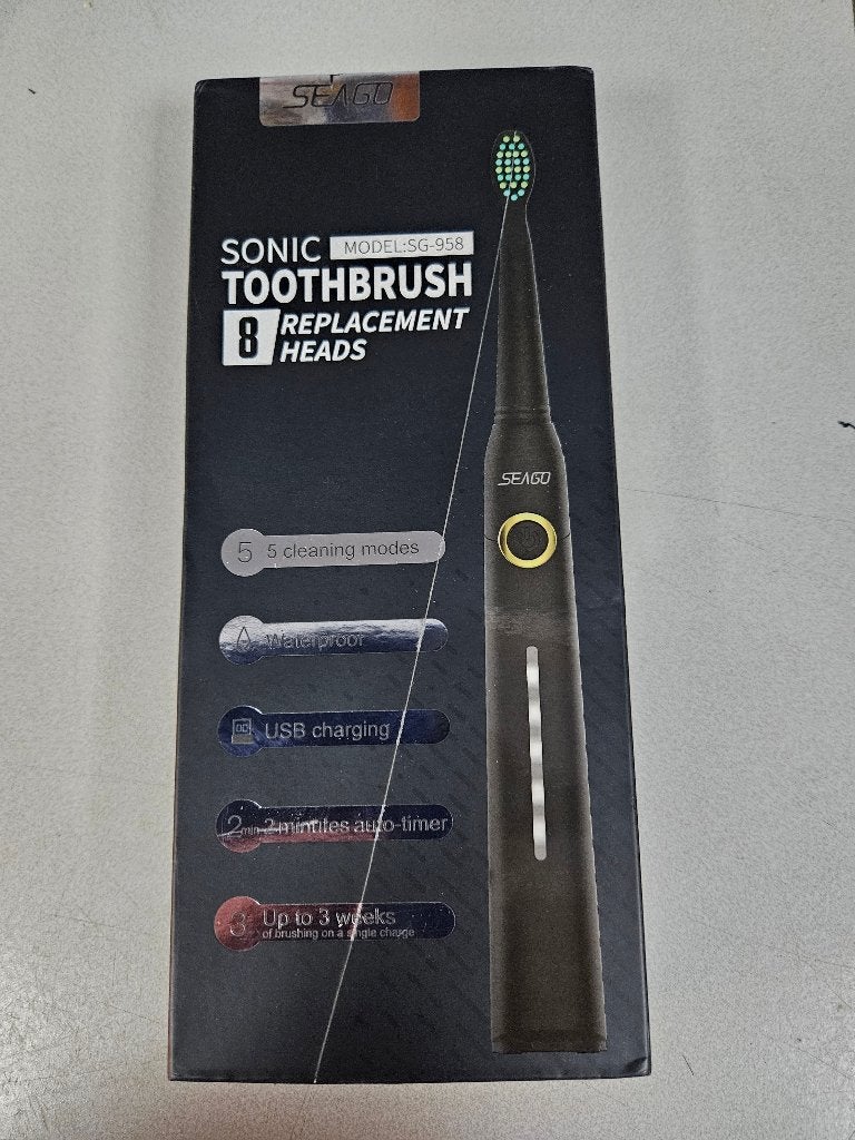 seago Sonic toothbrush SG-958, Sieraden, Tassen en Uiterlijk, Uiterlijk | Mondverzorging, Ophalen of Verzenden, Nieuw, Tandenborstel