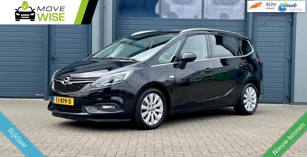 Opel Zafira 1.4 - 140pk Turbo Innovation | 7 PERSOONS | AUTO, 15 km/l, 4 cilinders, Zwart, Bedrijf