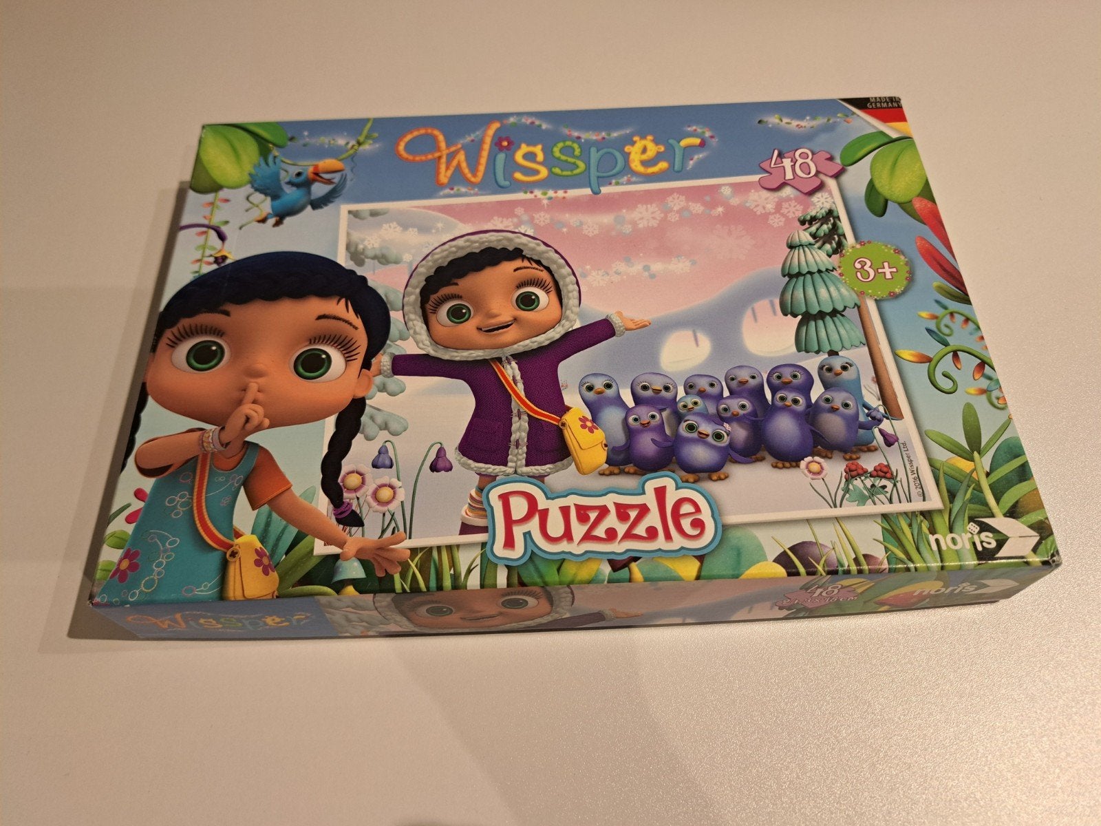 Wissper Puzzle 48 stukjes - Zo goed als nieuw, Kinderen en Baby's, Ophalen of Verzenden, 10 tot 50 stukjes, Zo goed als nieuw