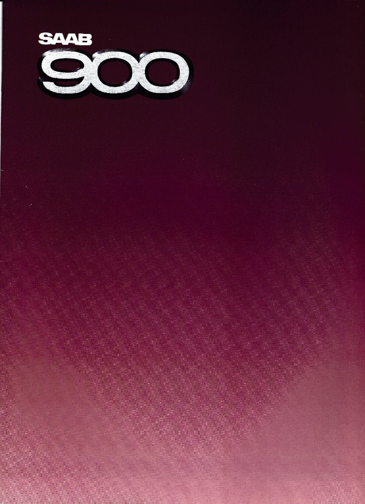Brochure Saab 900 1984, Boeken, Ophalen of Verzenden, Gelezen, Overige merken