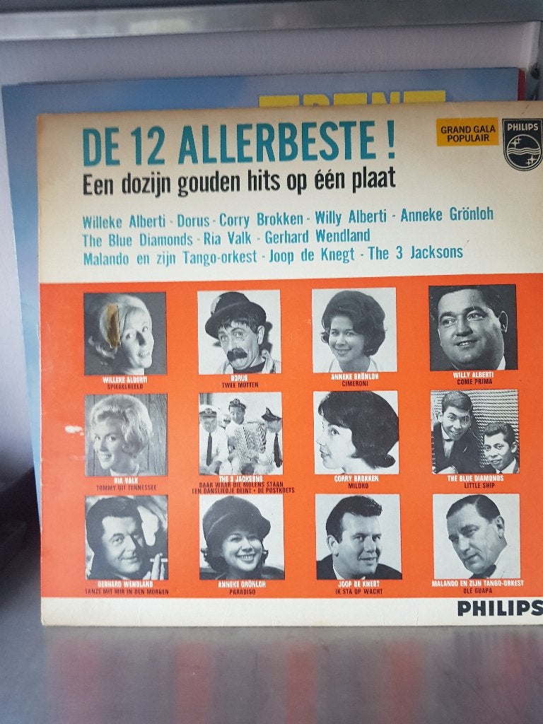 lp De 12 allerbeste (Z234-125), Cd's en Dvd's, Ophalen of Verzenden, Zo goed als nieuw, 12 inch, Overige genres