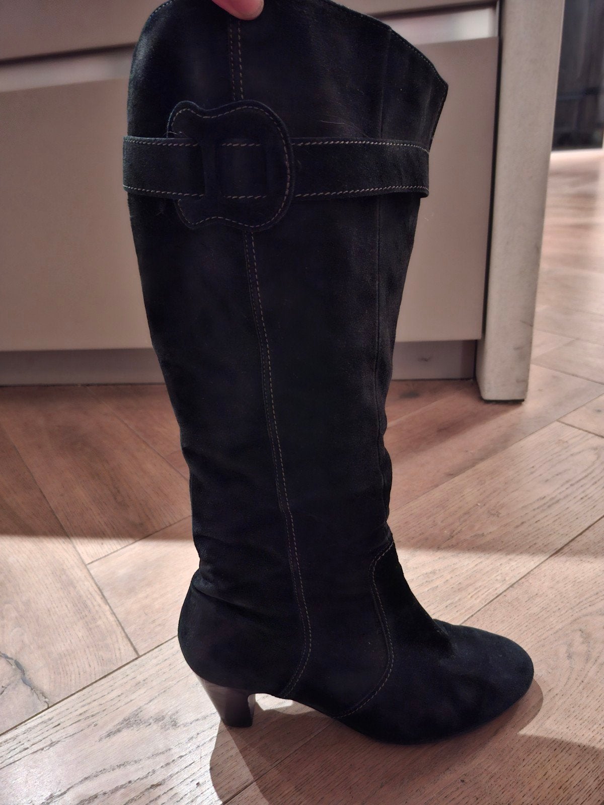 Gabor Zwart Suède Laarzen Maat 39, Kleding | Dames, Schoenen, Hoge laarzen, Zwart, Gabor, Ophalen of Verzenden