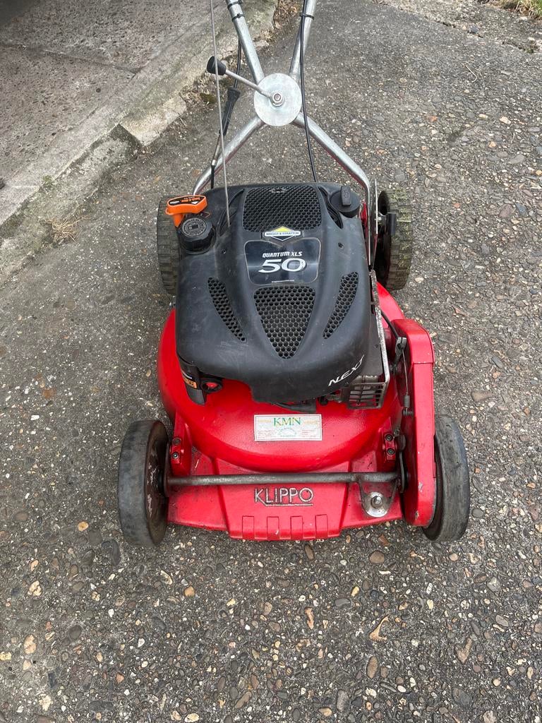 Klippo Benzine Grasmaaier - Briggs & Stratton Motor, Ophalen, Cirkelmaaier, Gebruikt, Benzine-grasmaaier
