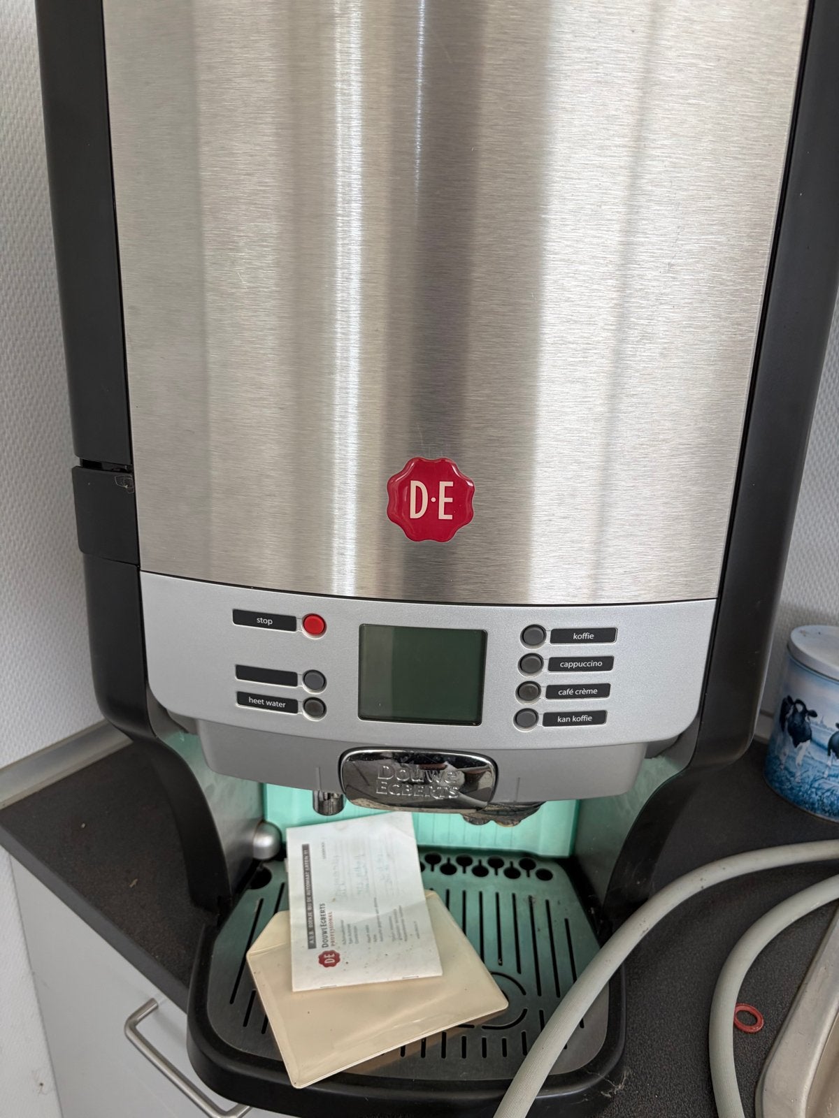 Douwe Egberts Koffiemachine Cafitesse 60/61 RVS - Defect, Ophalen, Gebruikt, 10 kopjes of meer, Koffiemachine